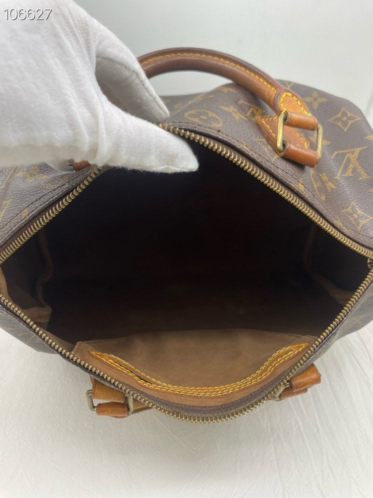 Louis Vuitton - Speedy 30 - Cloth - Blue - (medium)