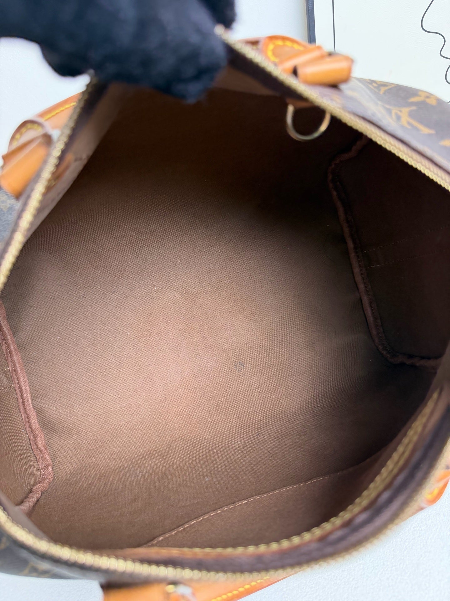 Louis Vuitton - Speedy 30 - Cloth - Brown - (30)