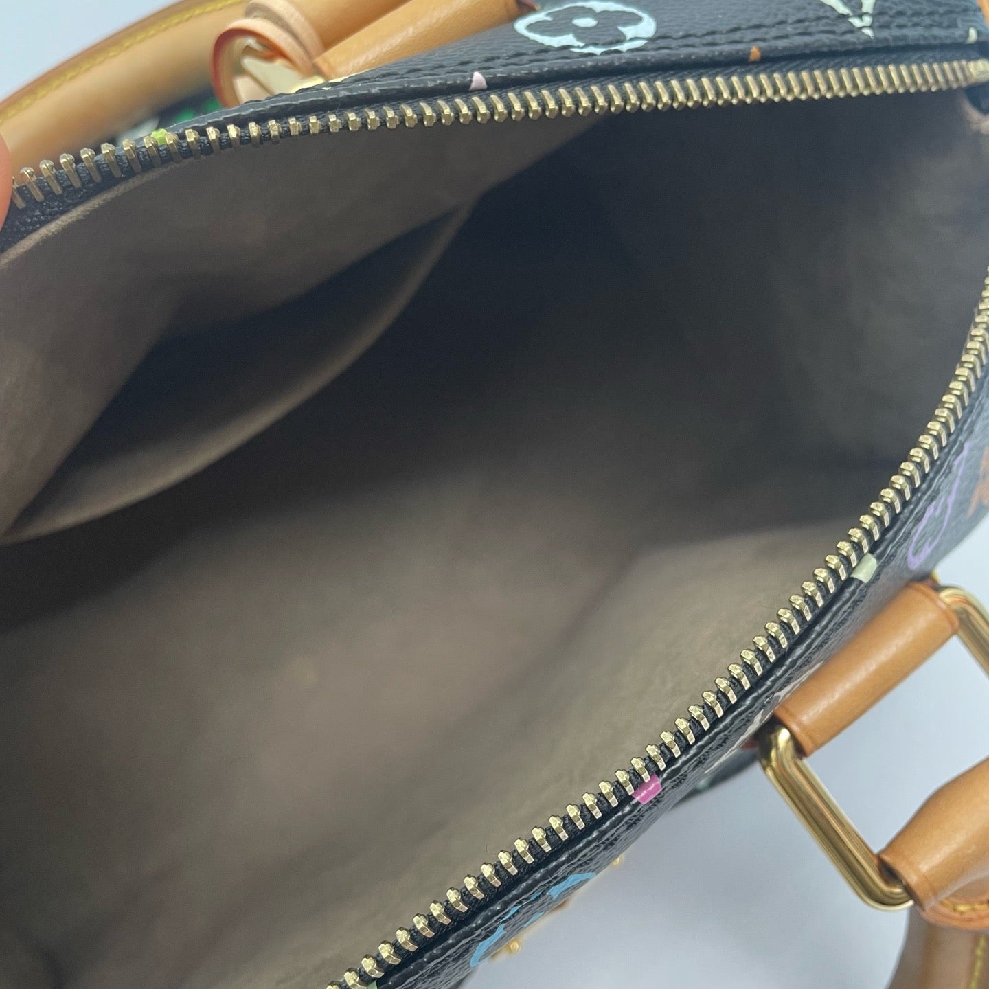 Louis Vuitton - Speedy 30 Monogram Multicolore - Coated canvas with natural cowhide leather trim - Multicolour - (medium)