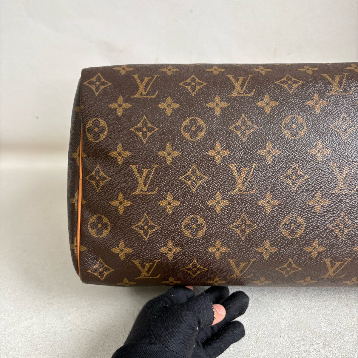 Louis Vuitton - Speedy 35 - Cloth - Brown - (Large)
