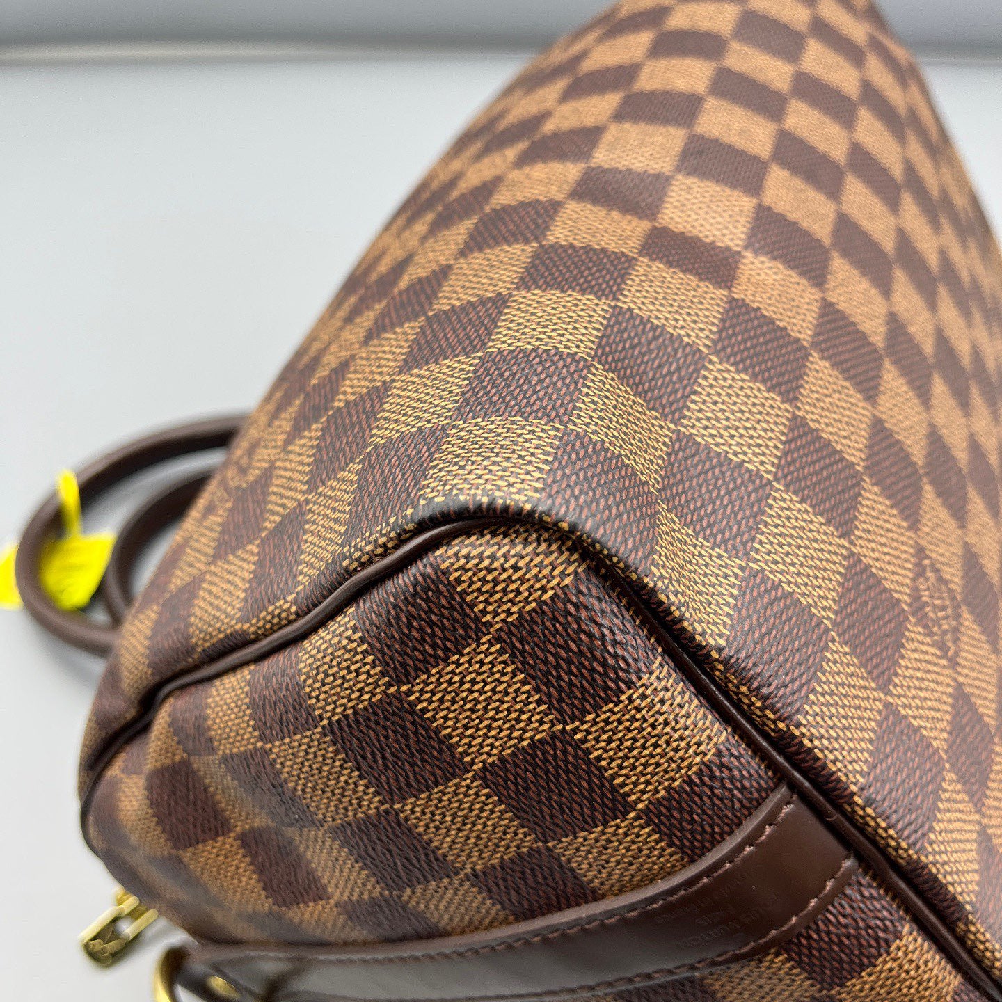 Louis Vuitton - Speedy Bandouliere 25 - Damier Ebene coated canvas with leather trim - Brown - (Small)
