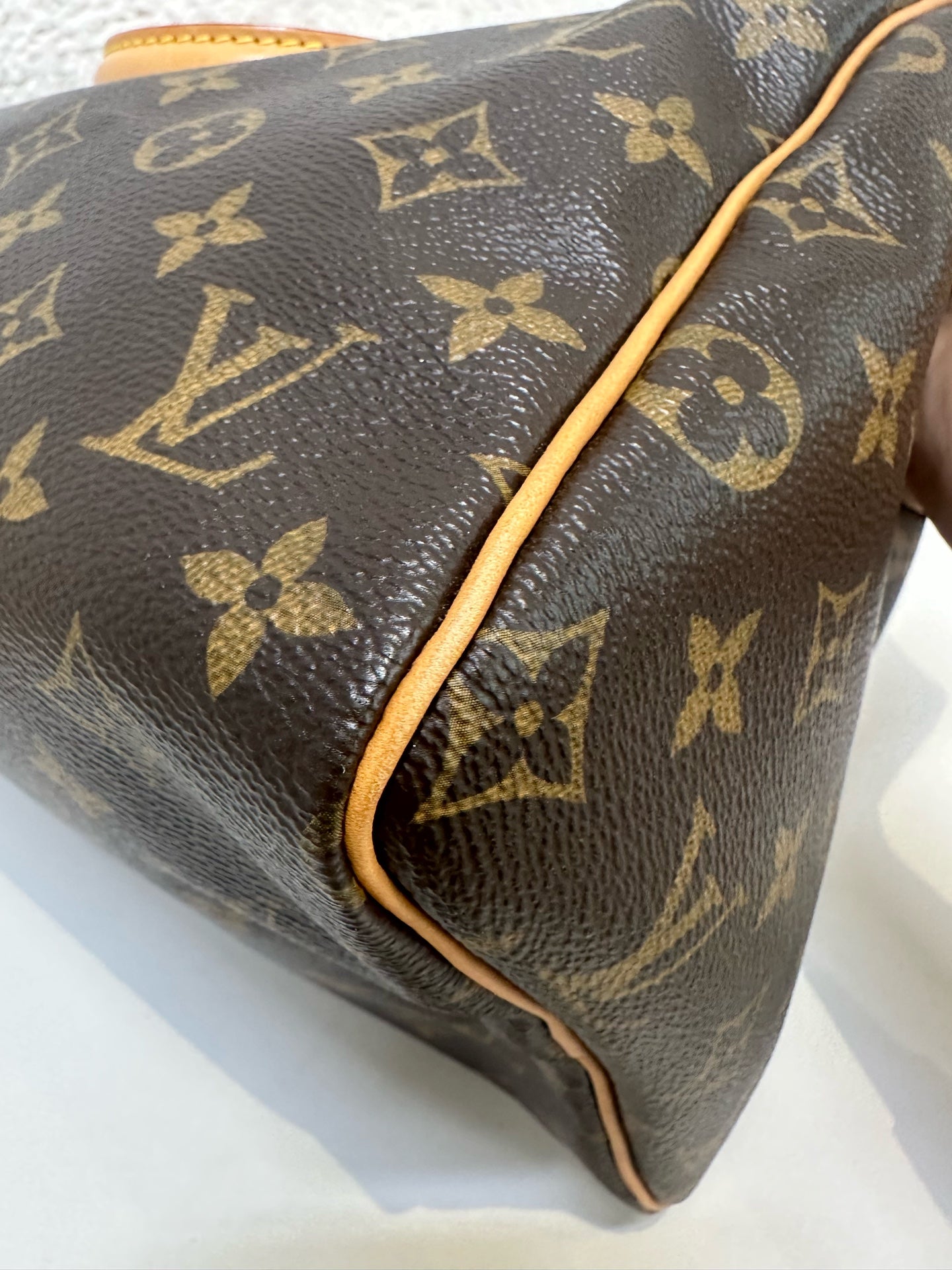 Louis Vuitton - Speedy - Cloth - Brown - (medium)