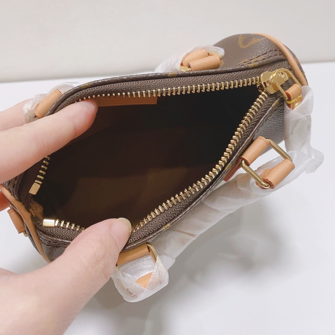 Louis Vuitton - Speedy - Leather - Brown - (mini)