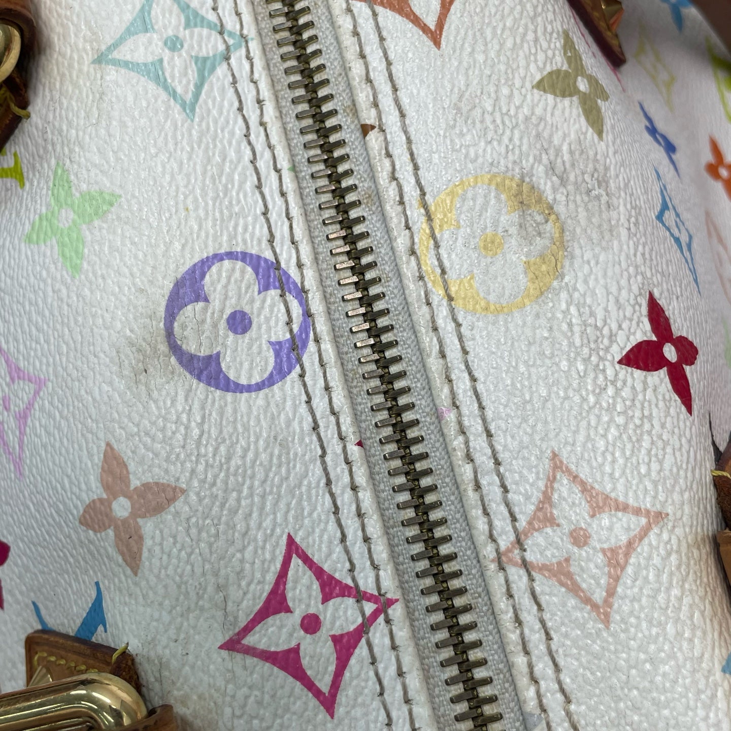 Louis Vuitton - Speedy - Leather - White - (medium)