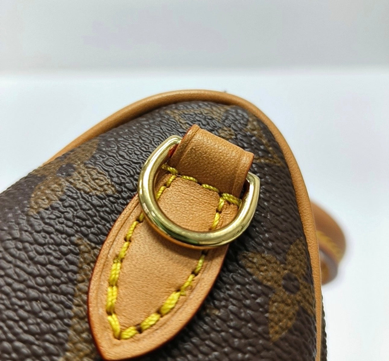 Louis Vuitton - Speedy Nano - Cloth - Brown - (mini)