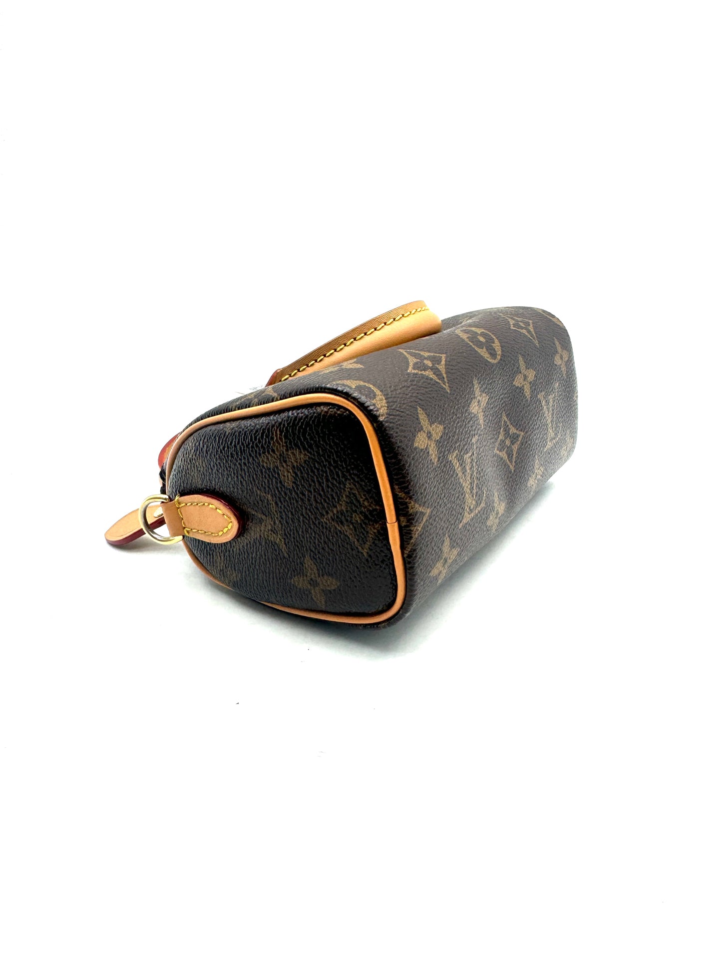 Louis Vuitton - Speedy Nano - Coated canvas with Vachetta leather trim - Brown - (mini)