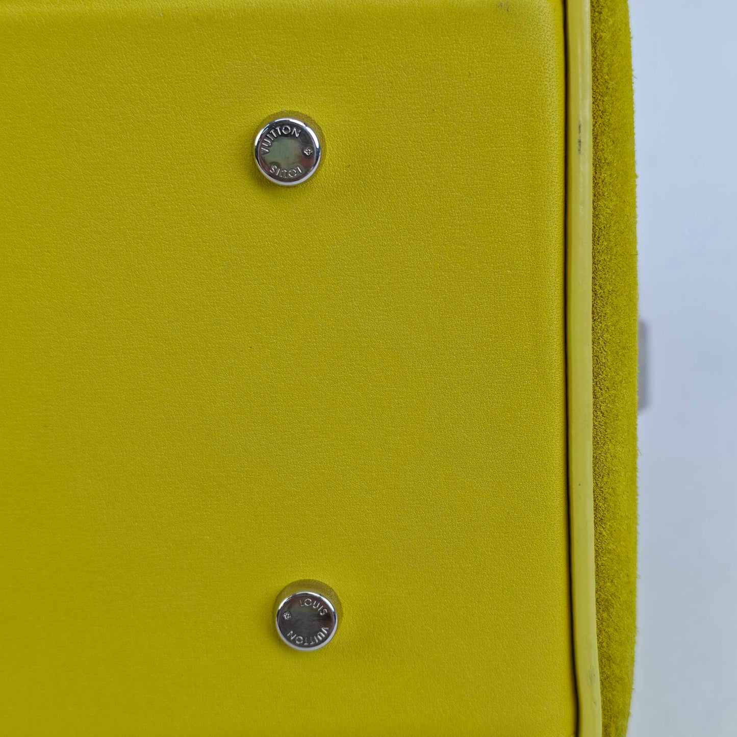 Louis Vuitton - Speedy - Suede - Yellow - (mini)