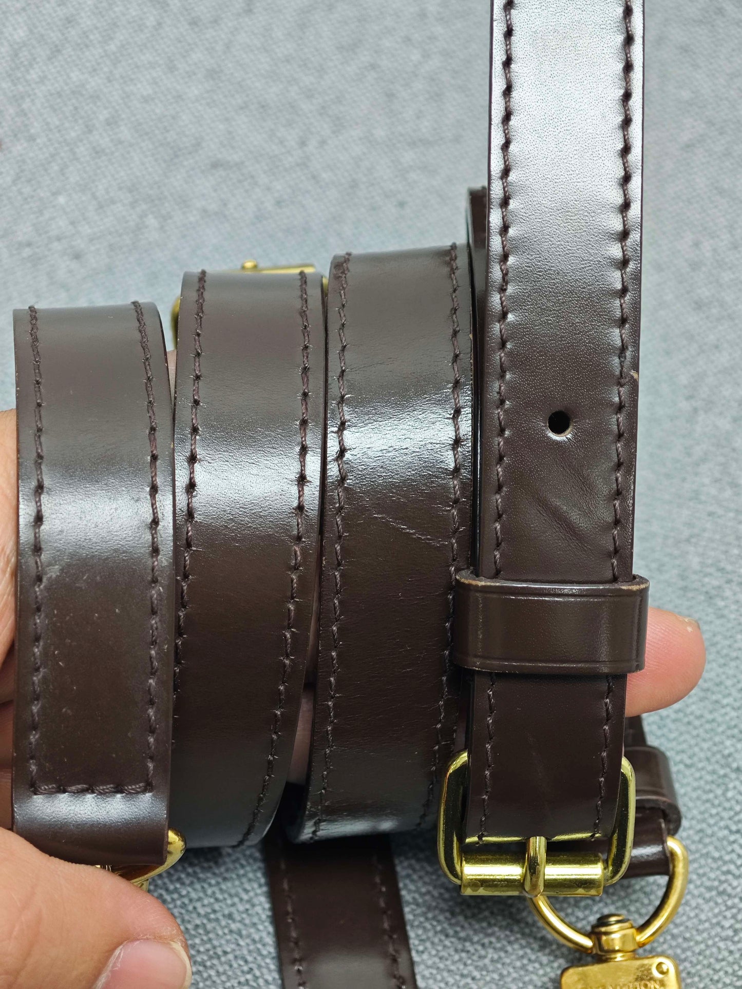 Louis Vuitton - Speedy - Synthetic - Brown - (small)