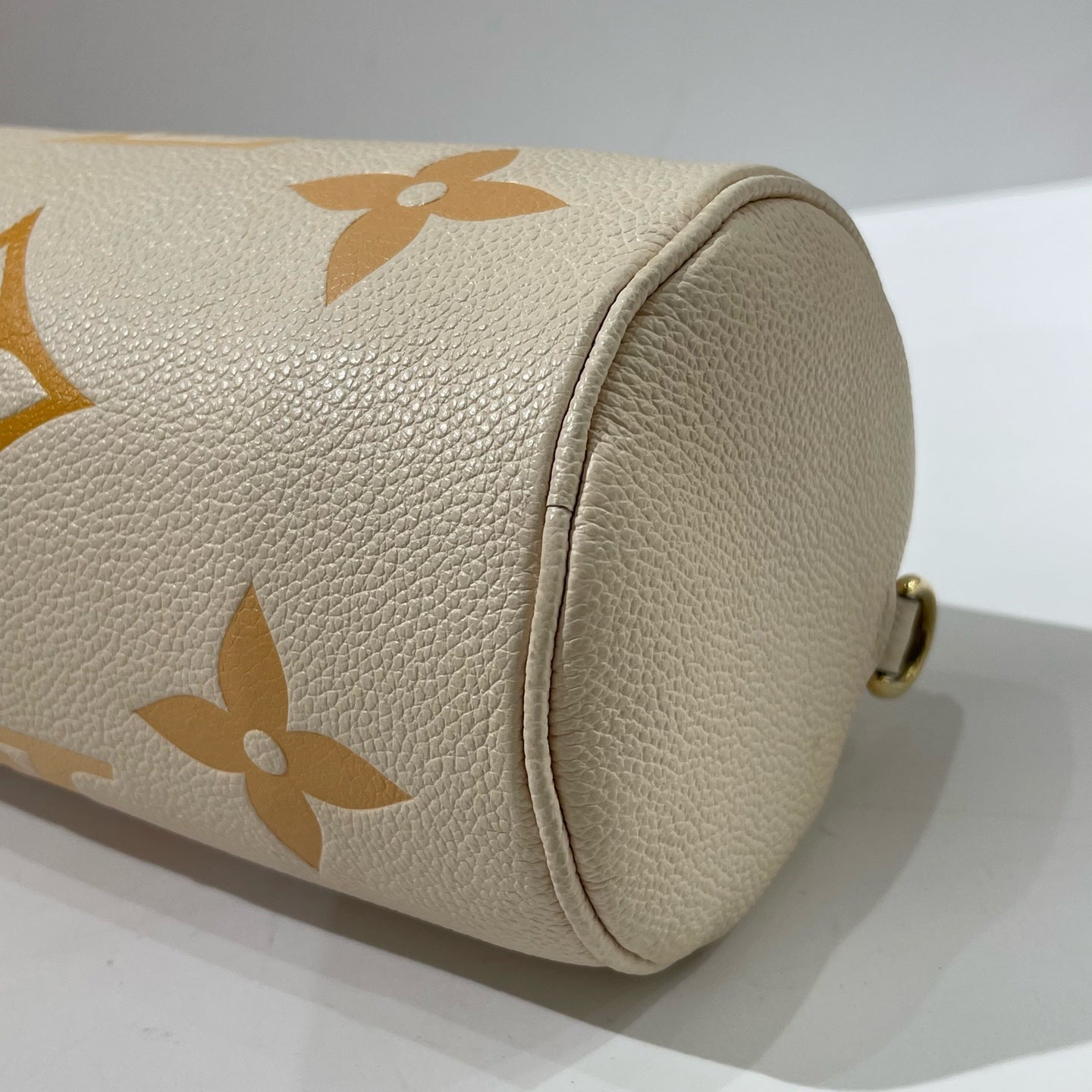 Louis Vuitton - Summer Papillon BB - Calfskin leather - Cream with Vanilla Yellow Monogram - (Small)
