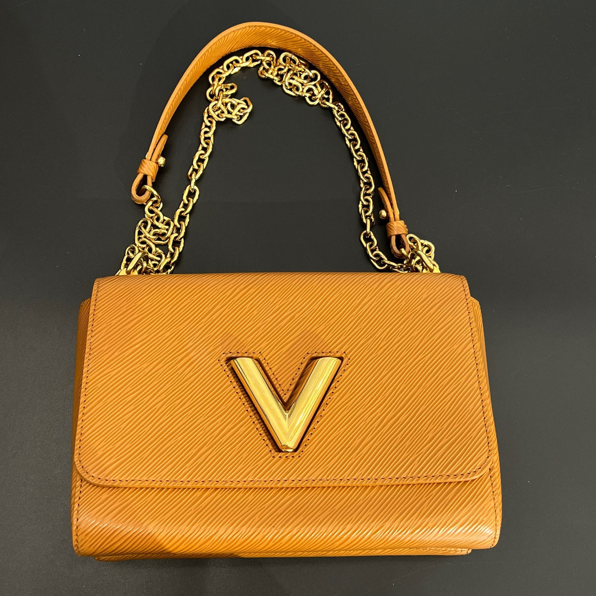 Louis Vuitton - Twist Chip Version - Leather - Camel - (small)