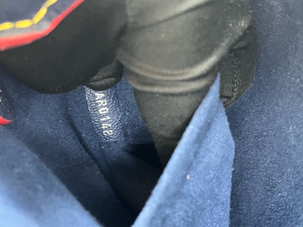 Louis Vuitton - V Tote - Leather - Blue - (medium)