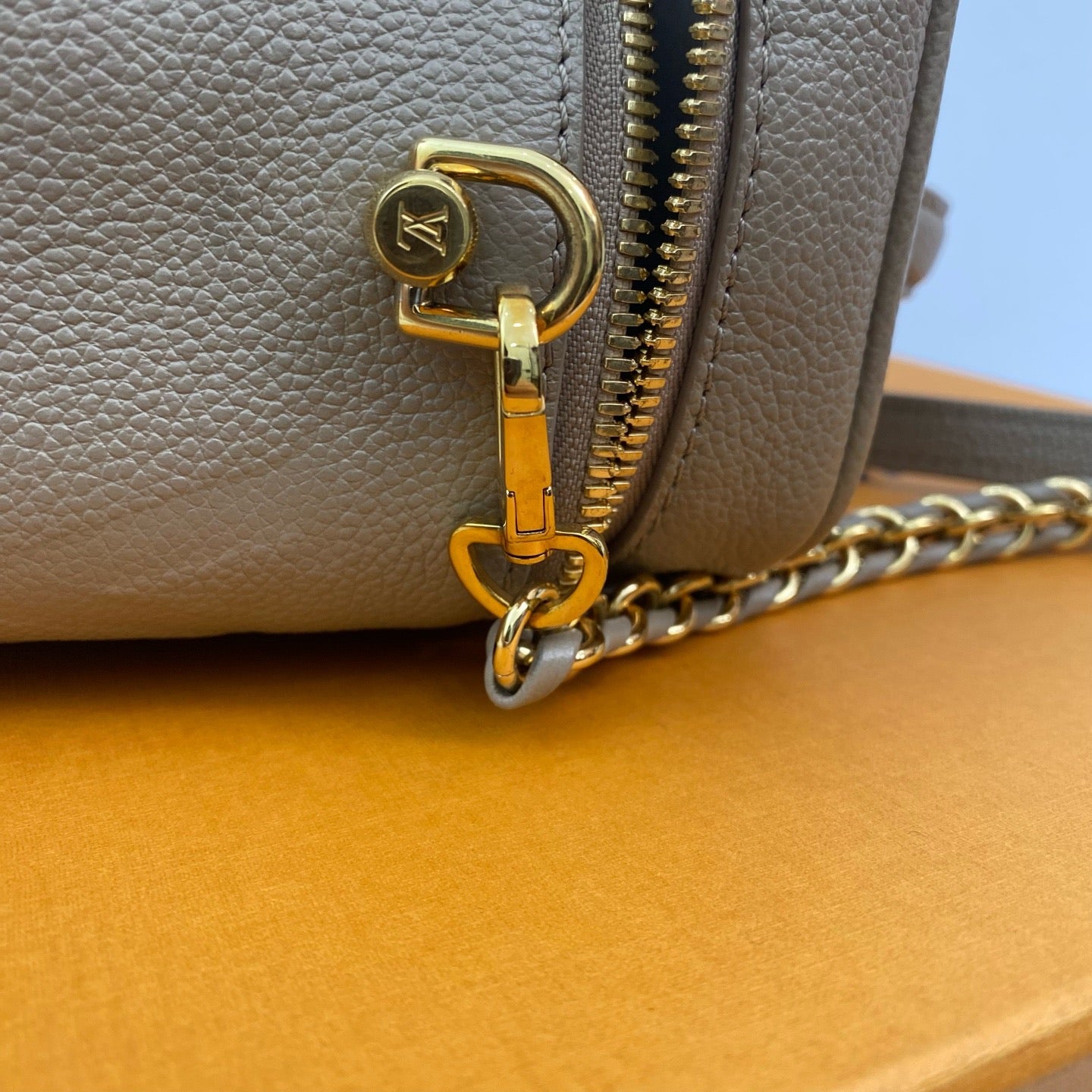 Louis Vuitton - Vanity PM - Grained leather - Beige - (mini)