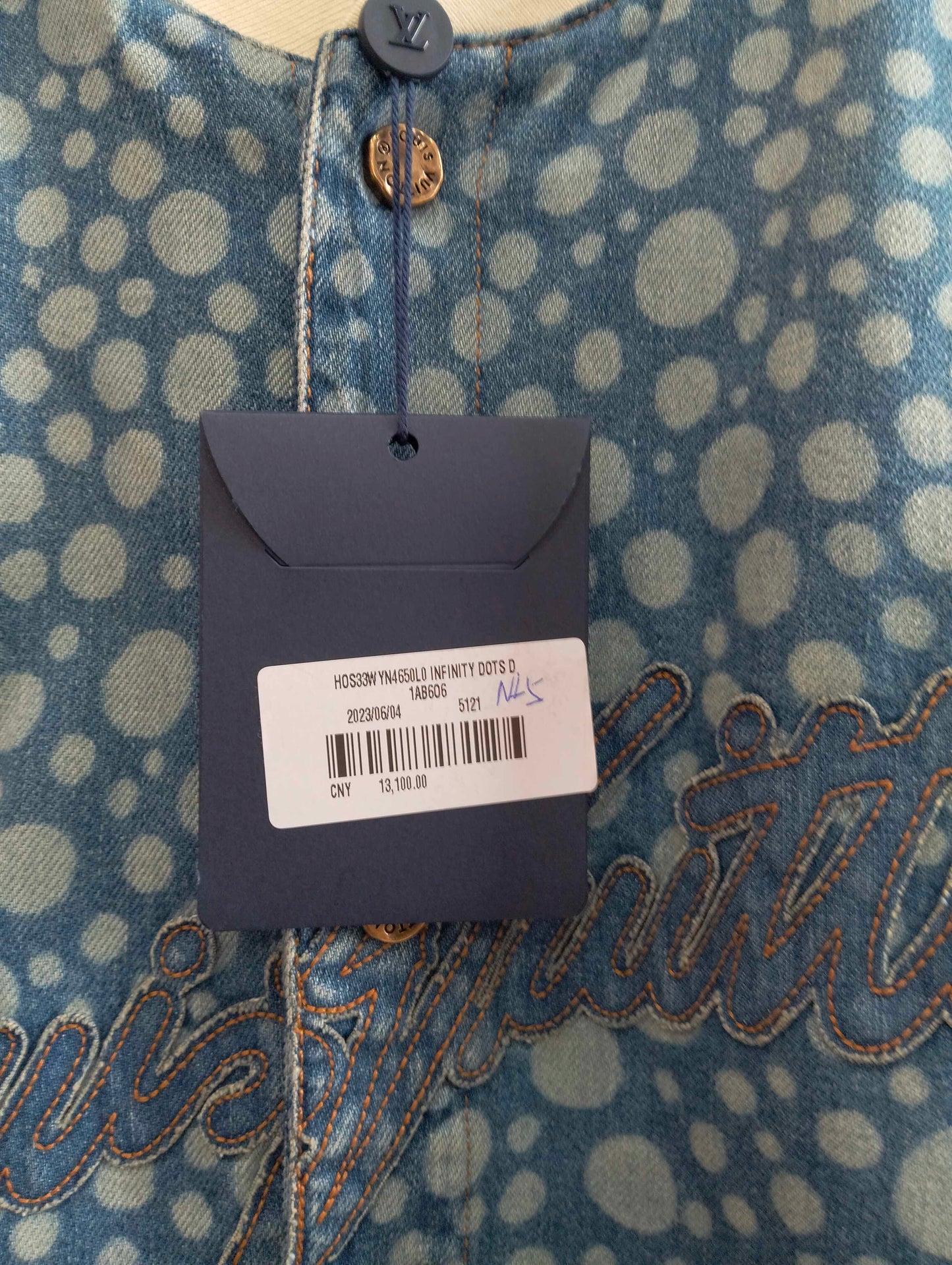 Louis Vuitton - Yayoi Kusama Infinity Dots - Denim - Jeans - Blue - (L)