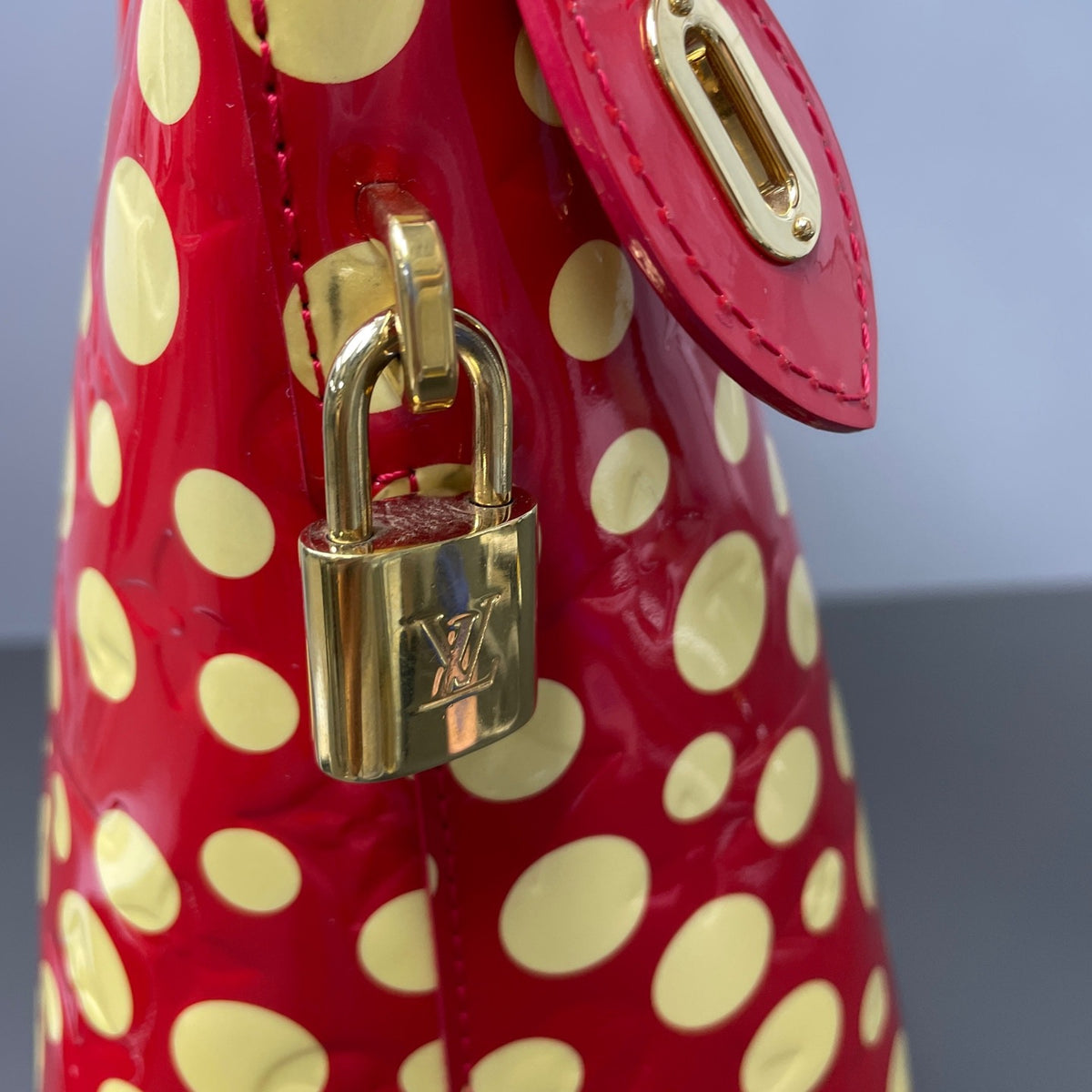 Louis Vuitton - Yayoi Kusama - Patent leather - Red - (Medium)