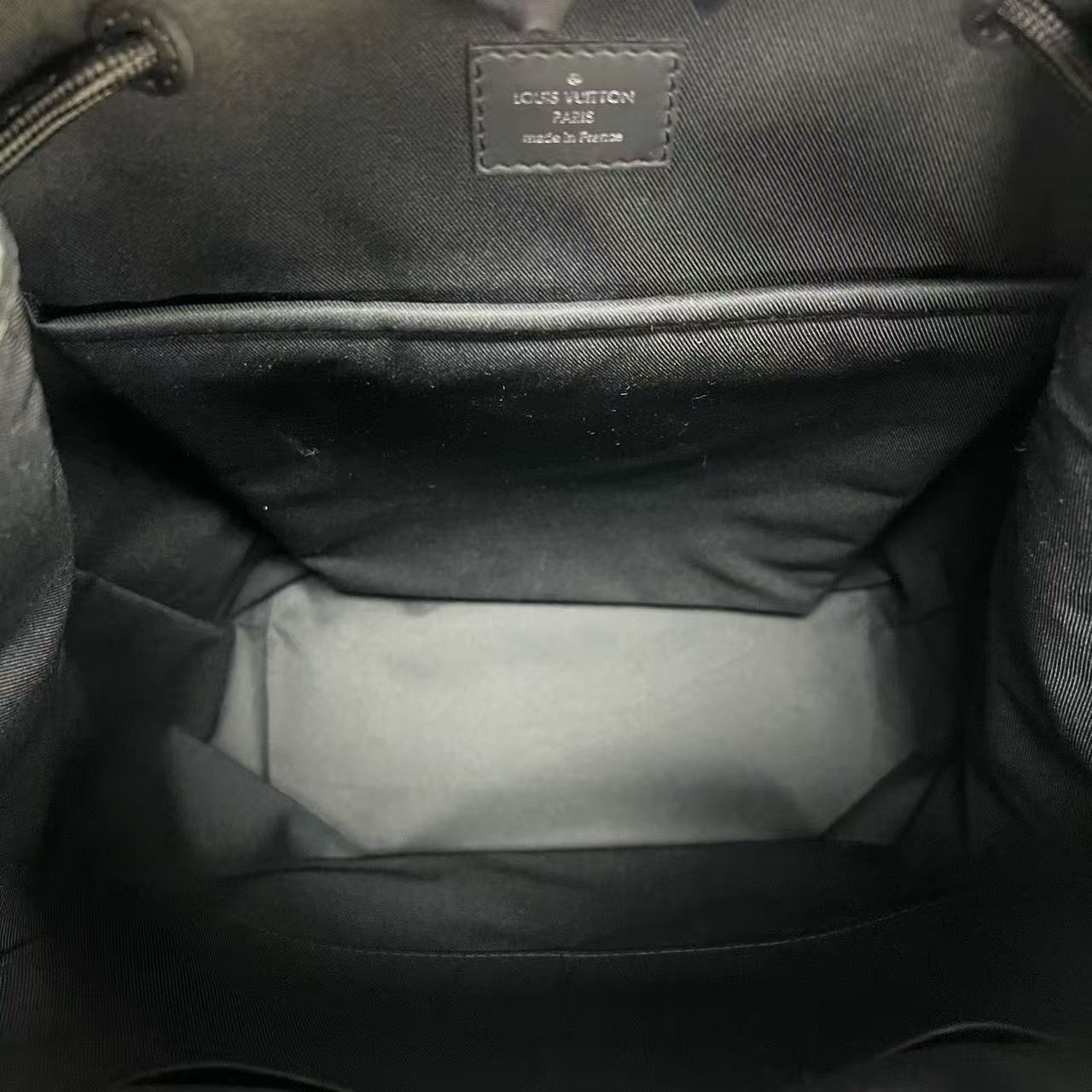 Louis Vuitton - Zack - Damier Graphite coated canvas with leather trim - Black - (Large)