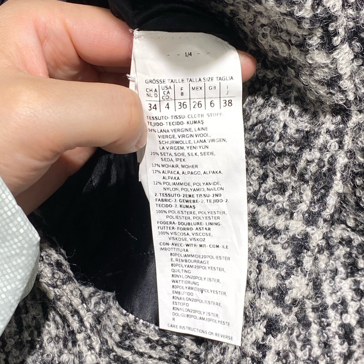 Max Mara - Other - Tweed - Multicolour - (38)