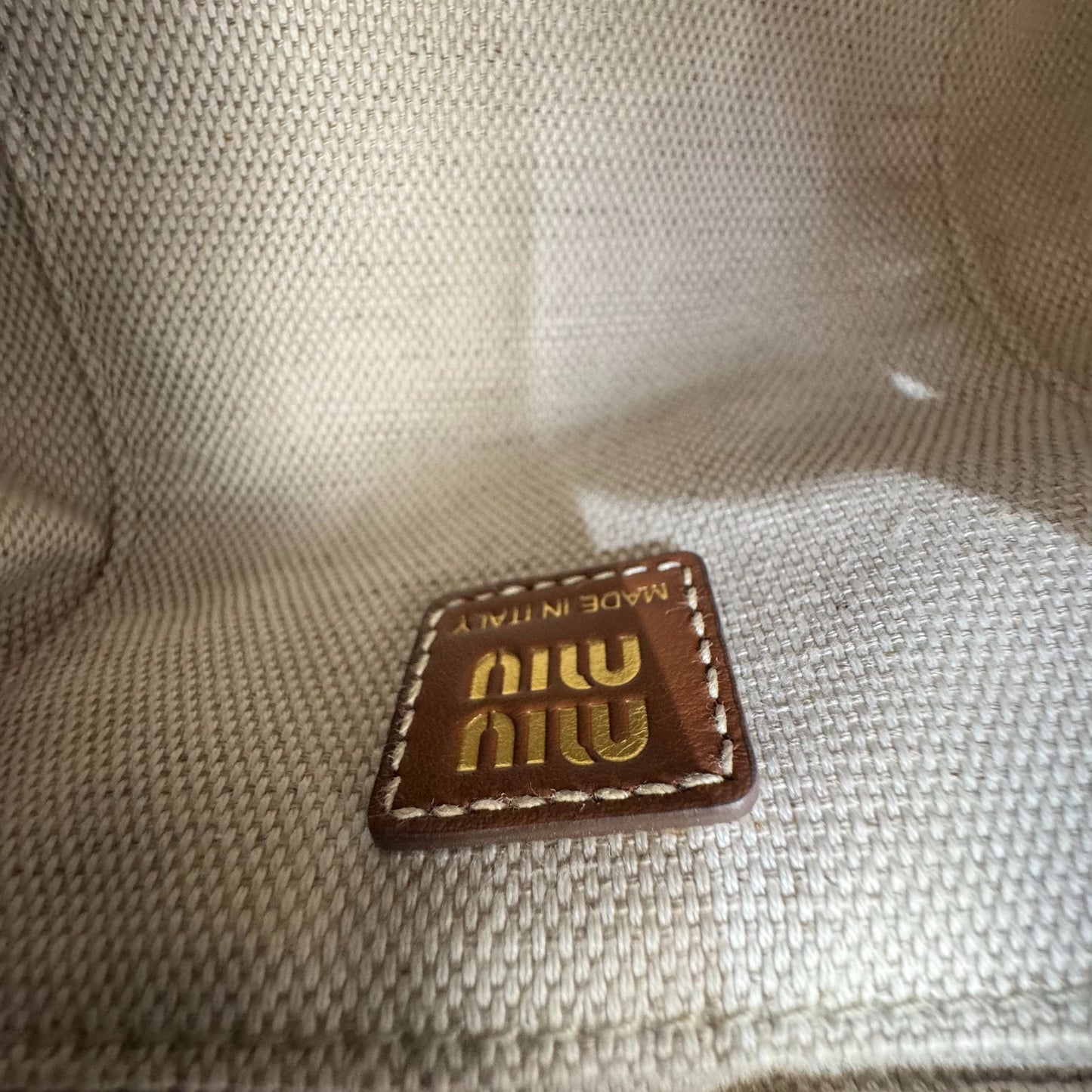 Miu Miu - Other - Cloth - Beige - (small)