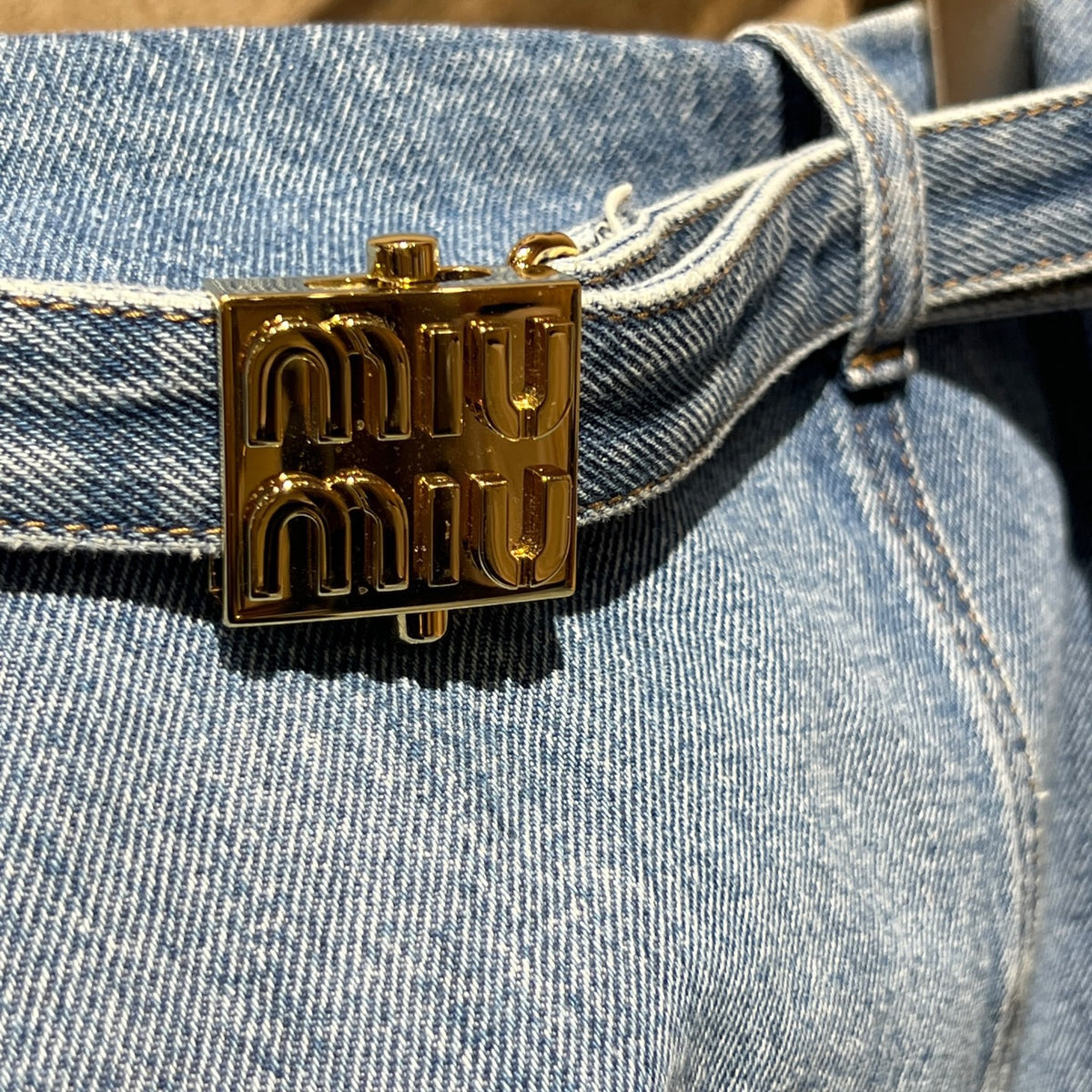Miu Miu - Other - Denim - Jeans - Blue - (36)