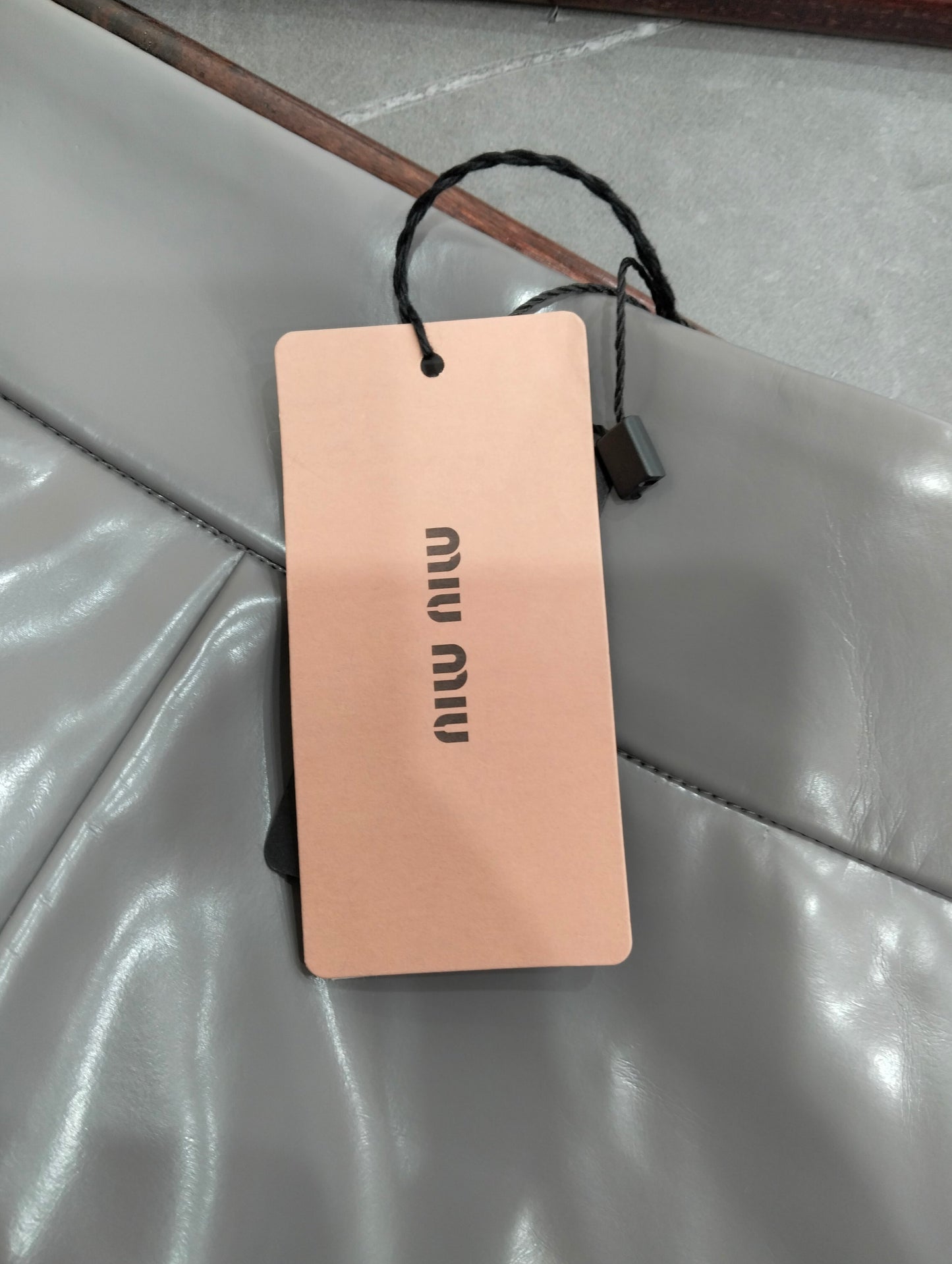Miu Miu - Other - Leather - Grey - (38)
