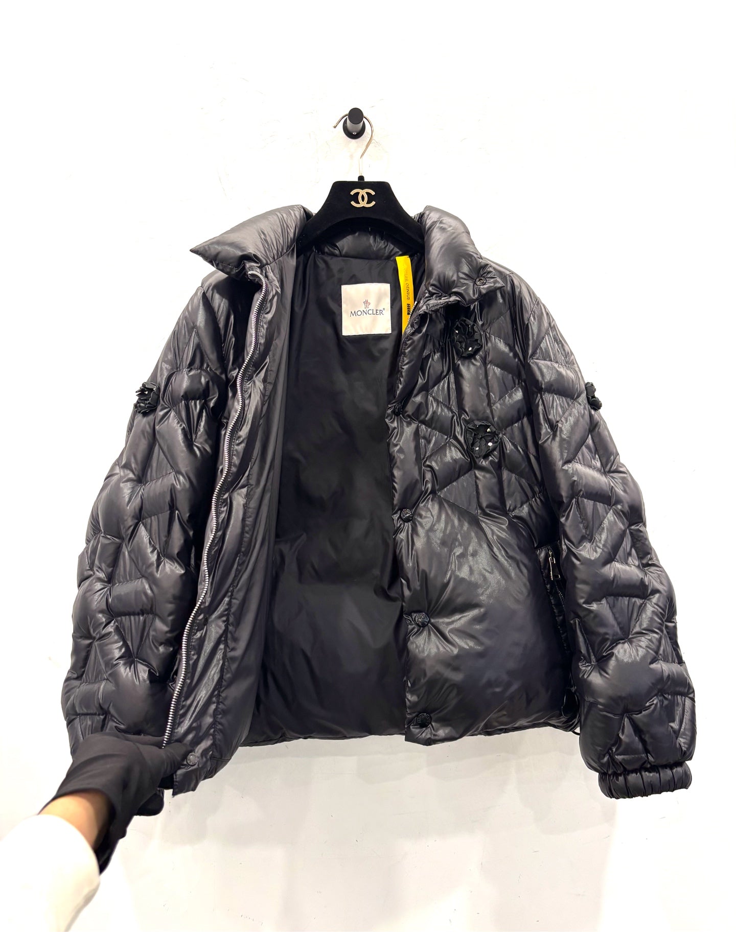 Moncler - Rubellit Down Jacket - Polyamide, Goose down filling - Black - (1)