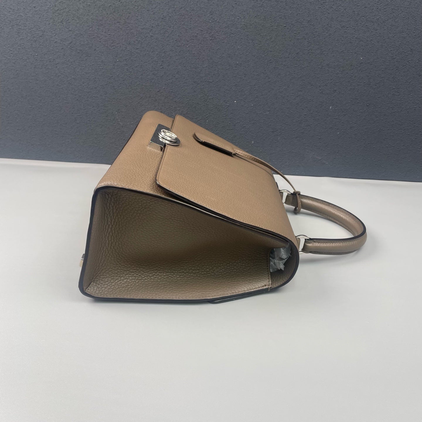 Moynat - Rejane 30 - Full-grain leather - Grey - (medium)