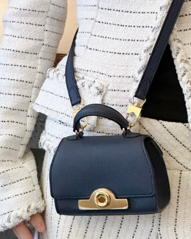 Moynat - Rejane - Leather - Blue - (mini)