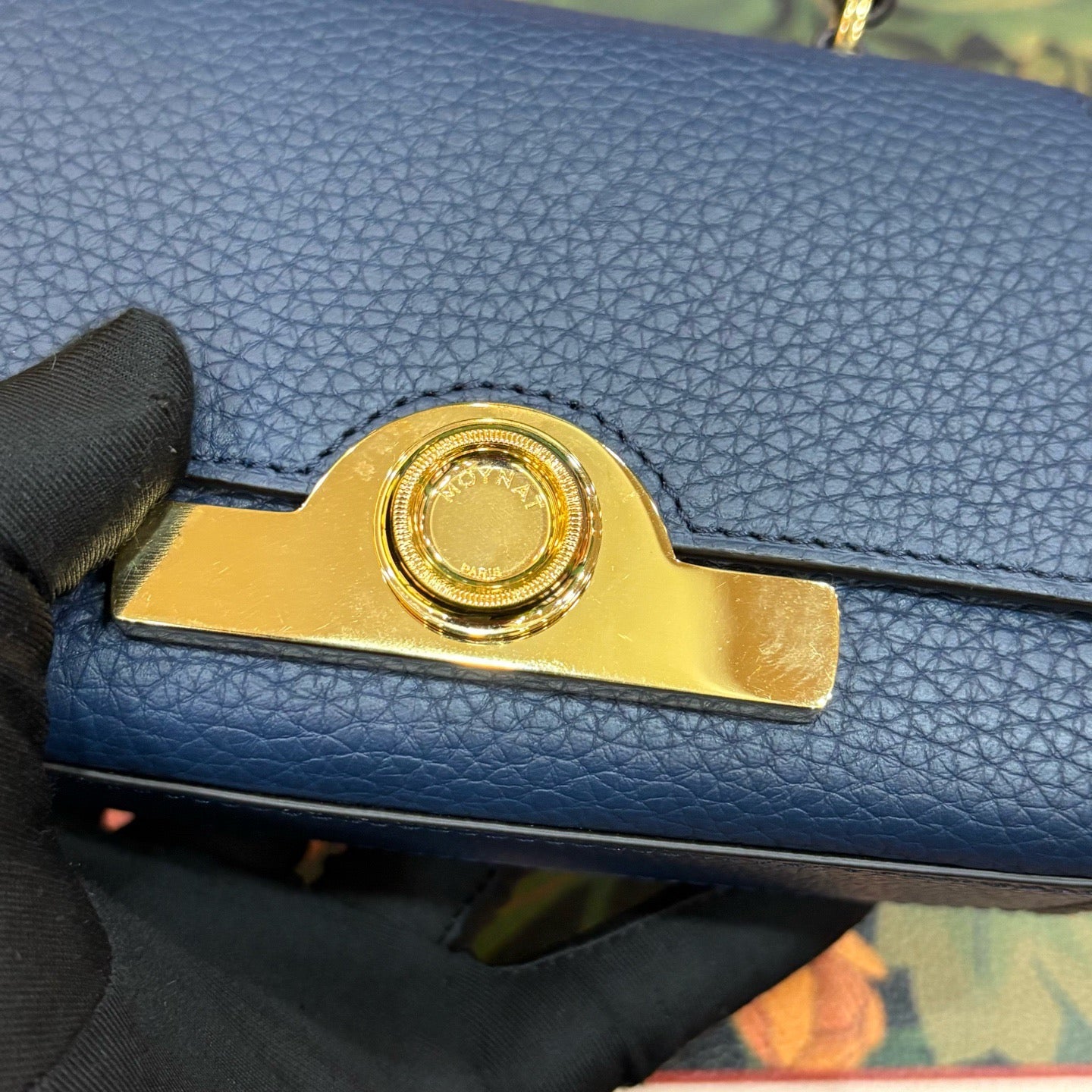 Moynat - Rejane - Leather - Navy - (mini)