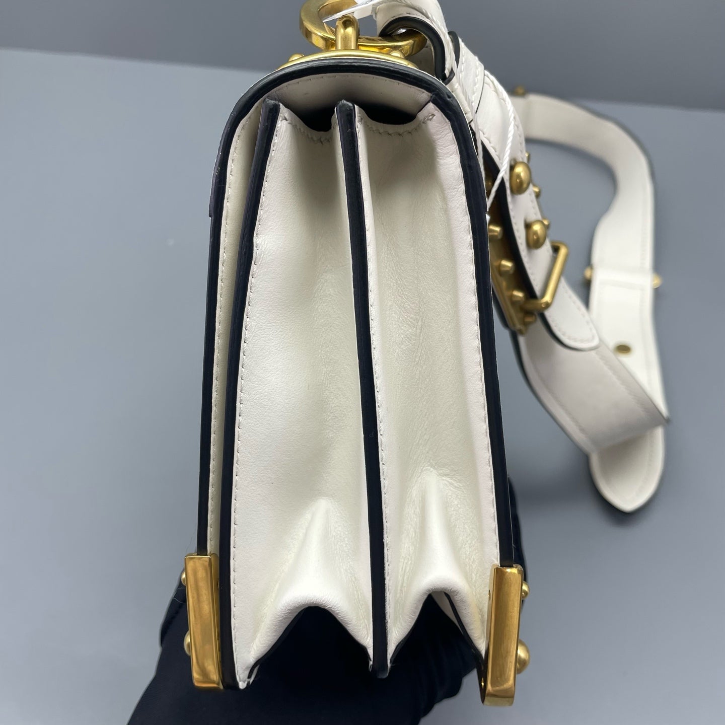 Prada - Cahier - Leather - White - (mini)