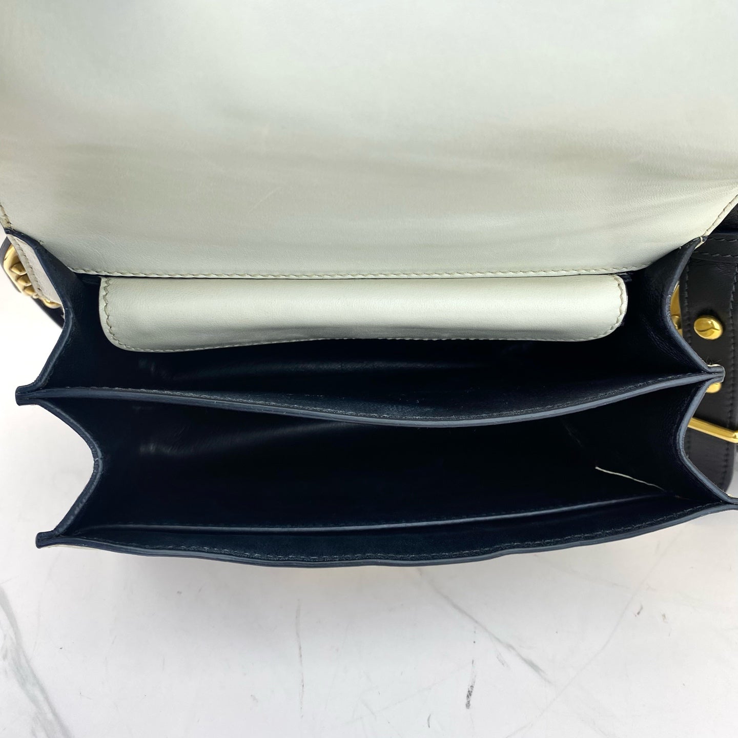 Prada - Cahier - Leather - White - (small)