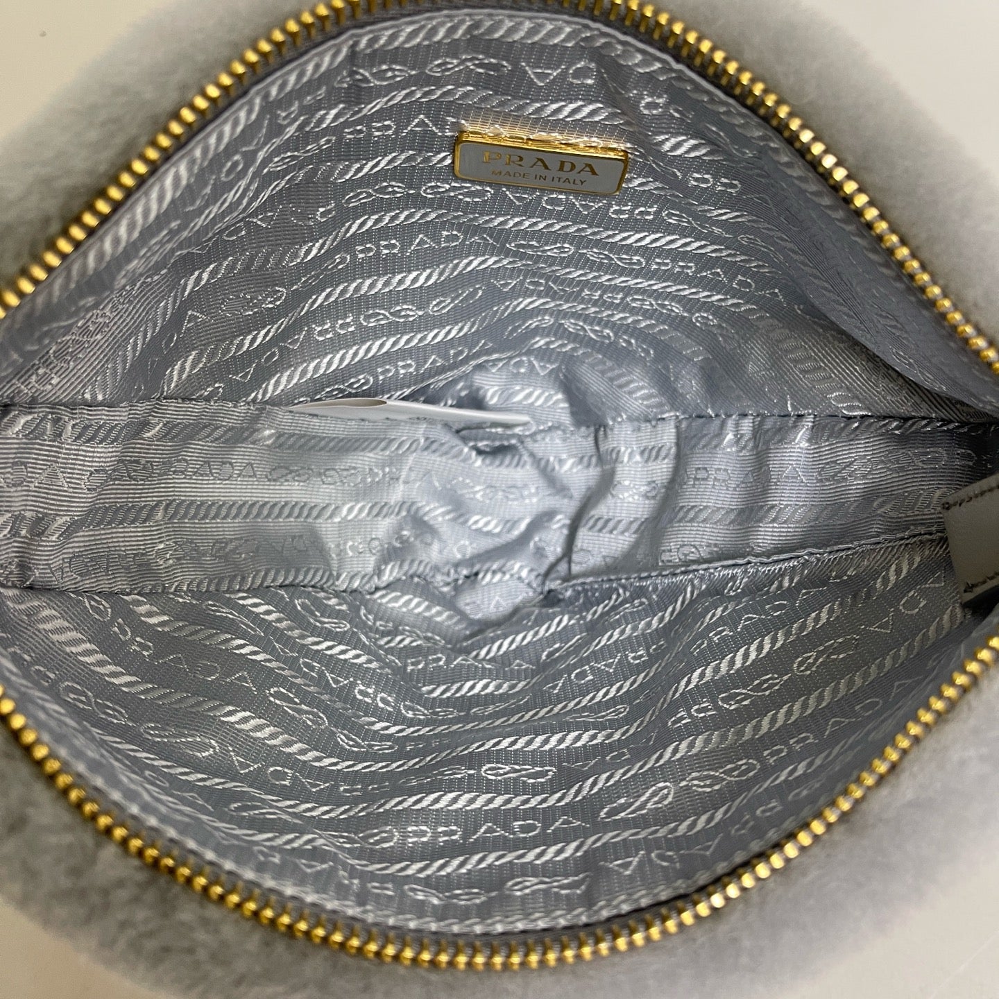 Prada - Cleo - Fur - Grey - (small)