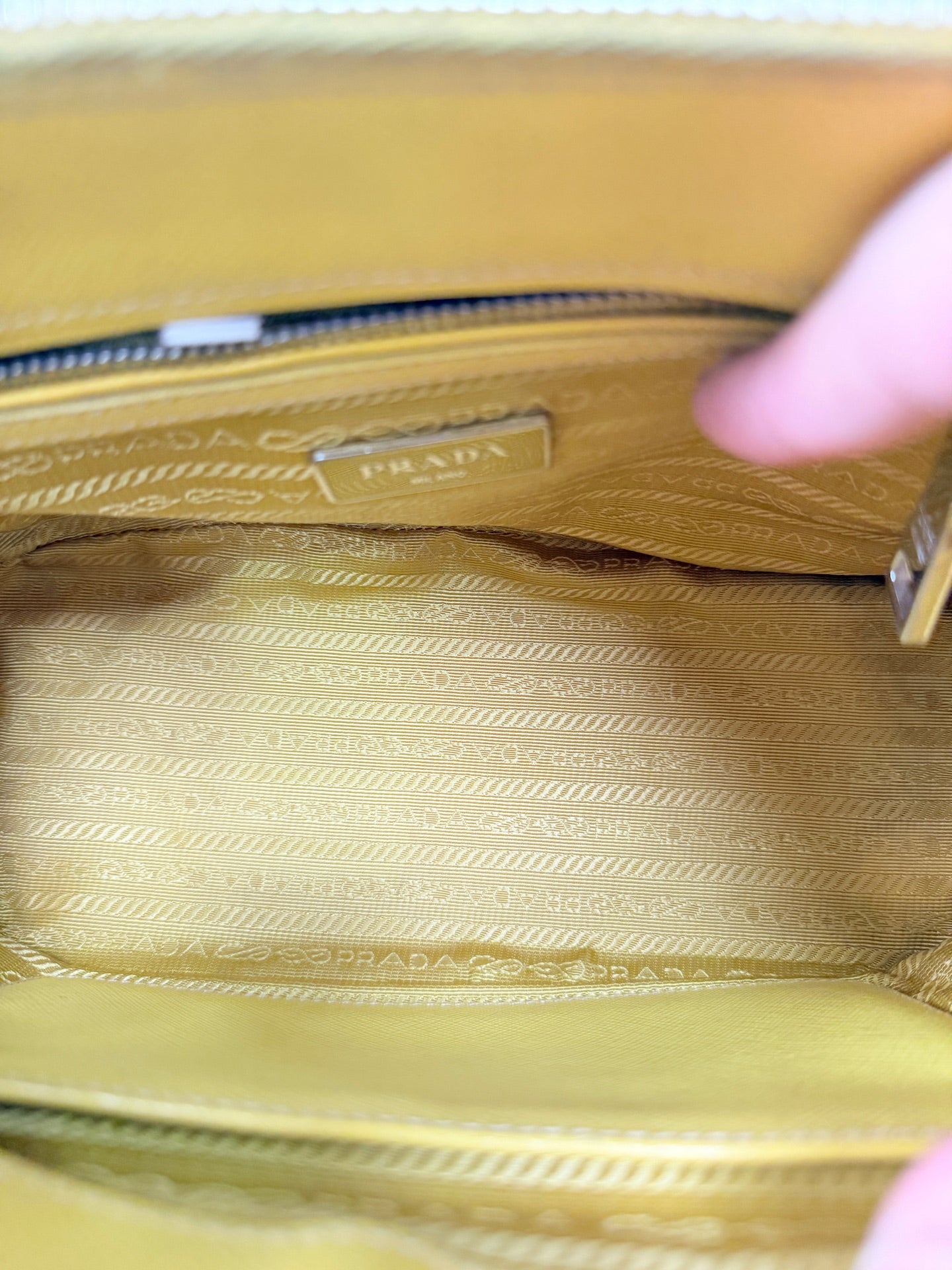 Prada - Galleria - Leather - Yellow - (small)