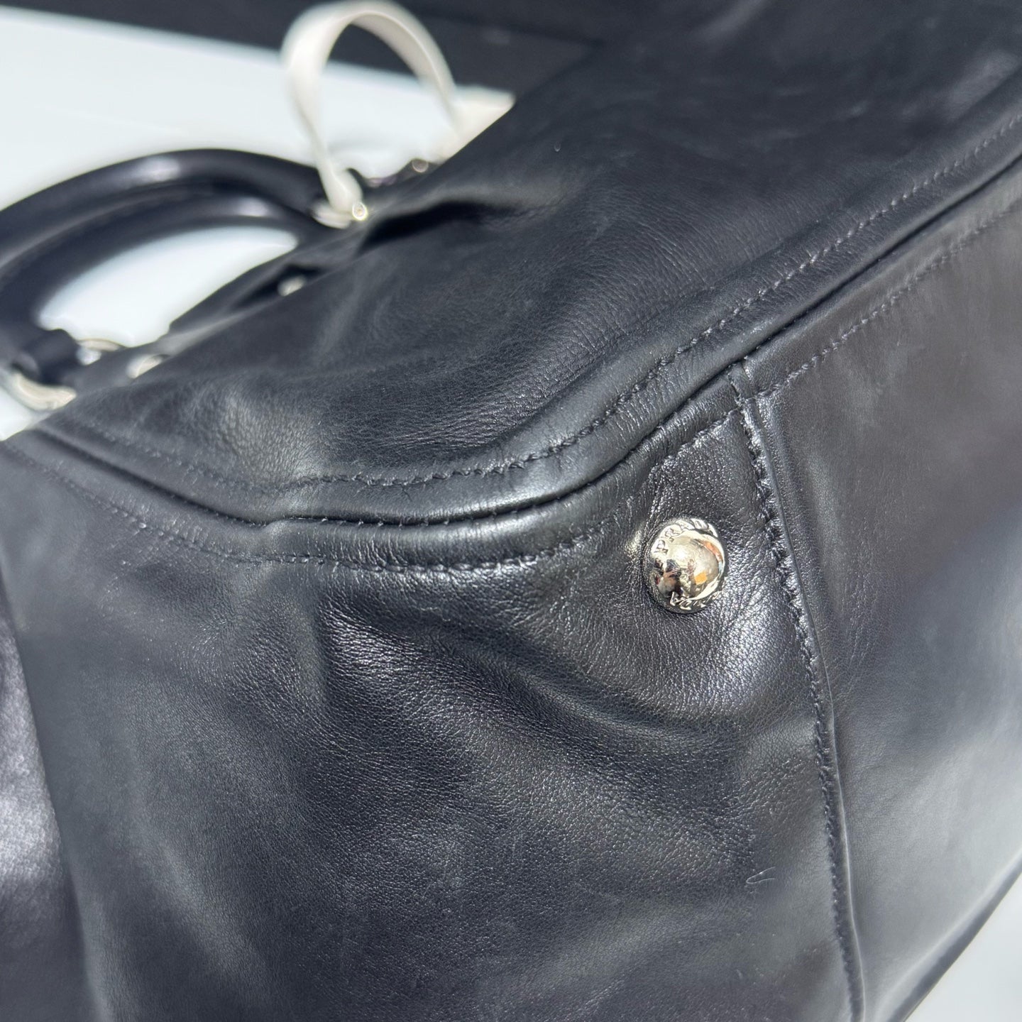Prada - Nautilus - Leather - Black - (medium)
