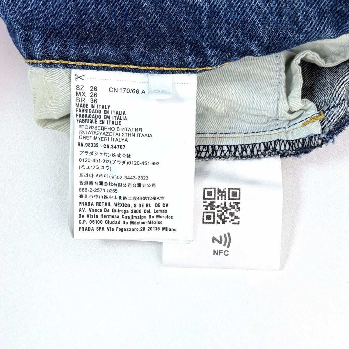 Prada - Other - Denim - Jeans - Blue - (26)