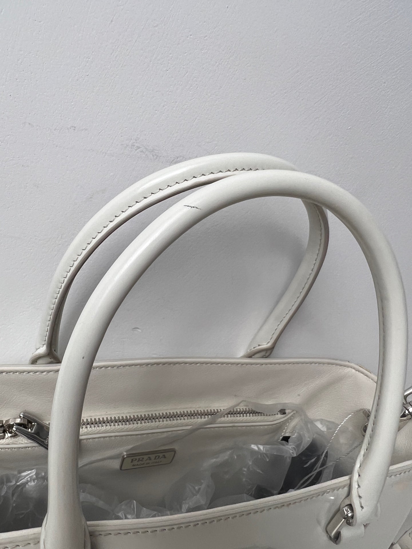 Prada - Other - Leather - White - (small)