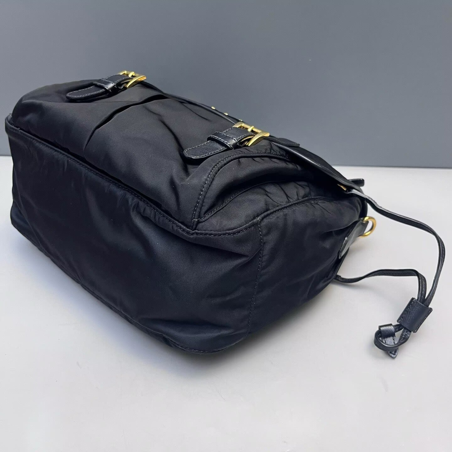 Prada - Other - Nylon with Saffiano leather accents - Black - (medium)
