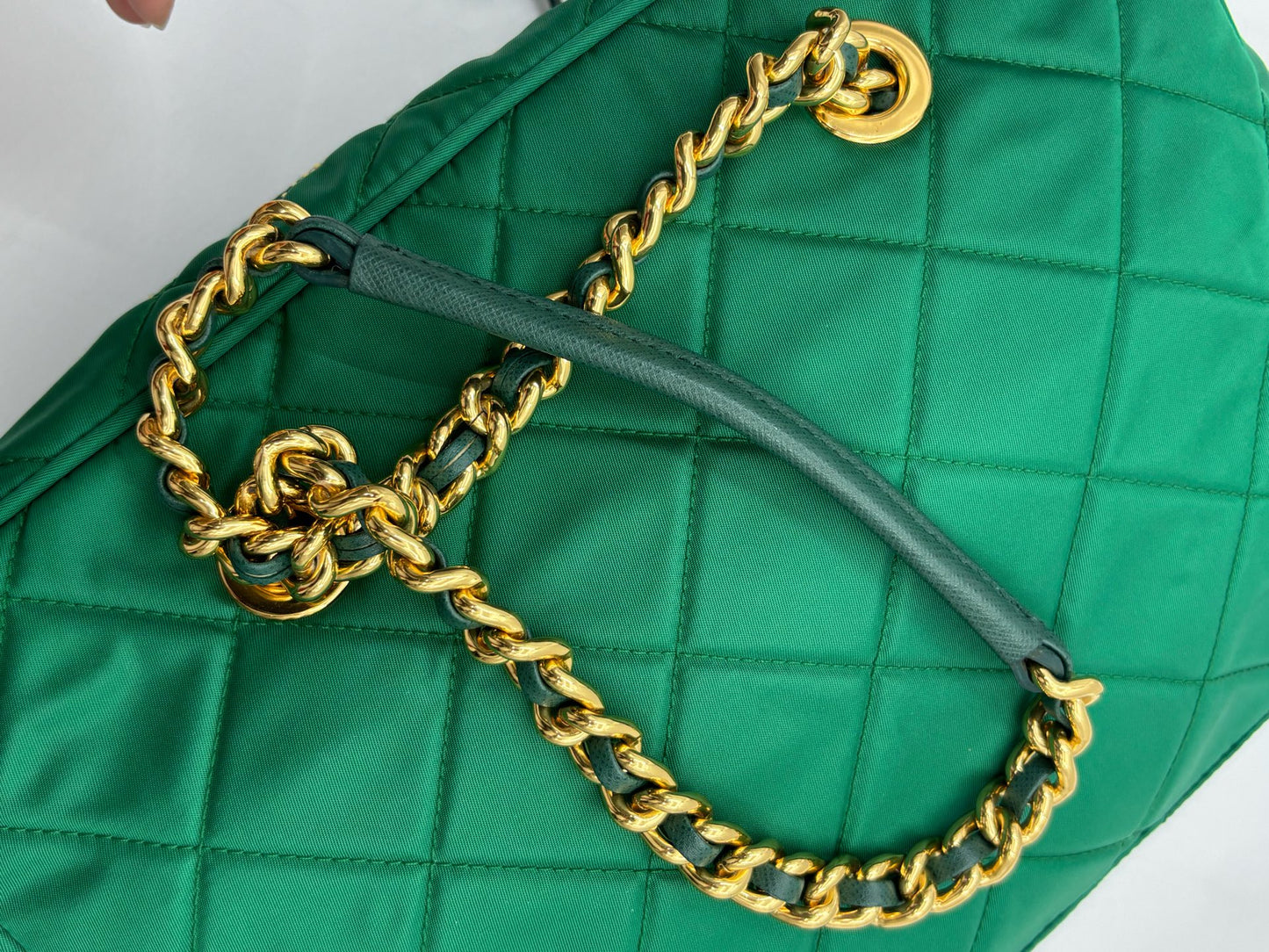 Prada - Other - Polyamide - Green - (medium)