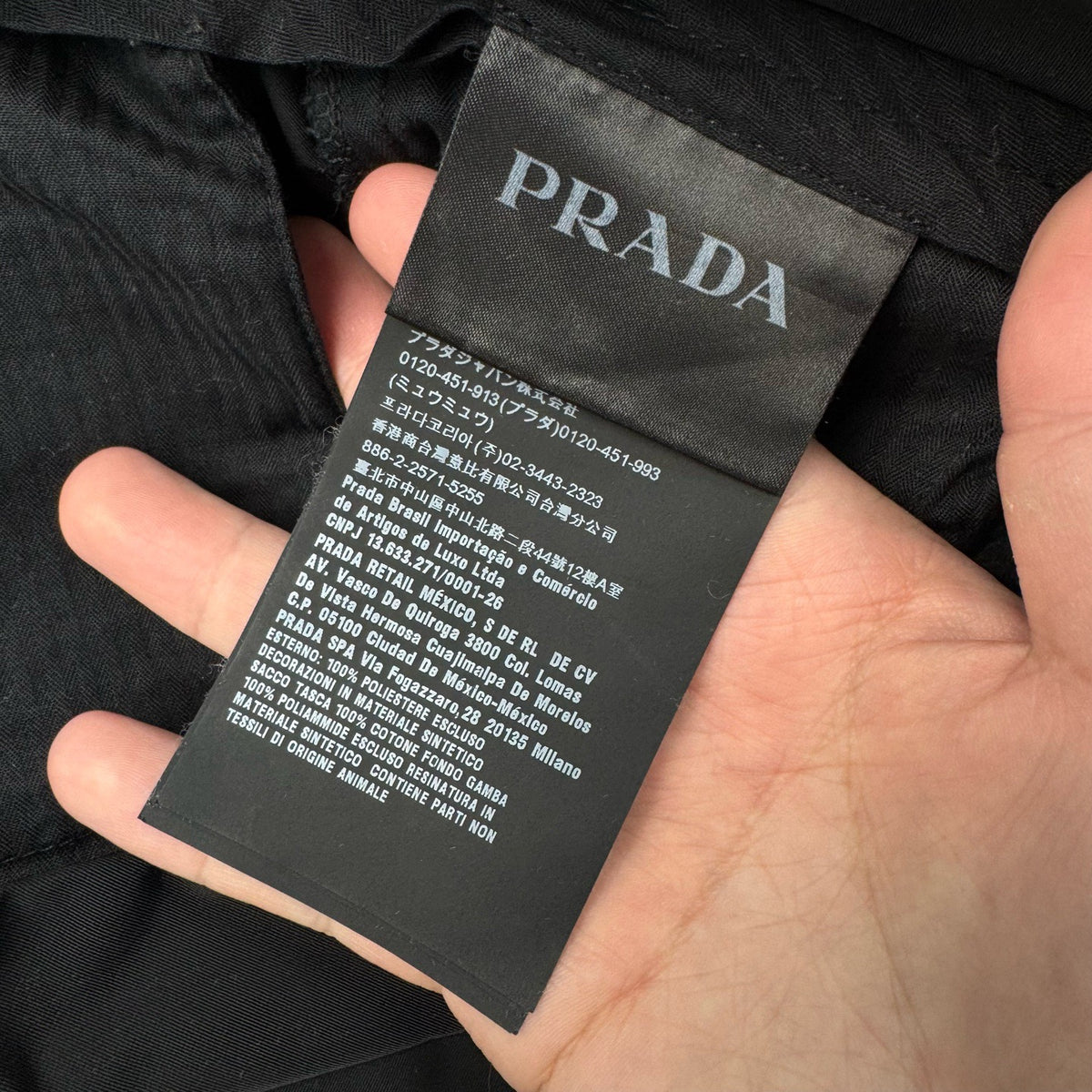 Prada - Other - Polyester - Black - (44)