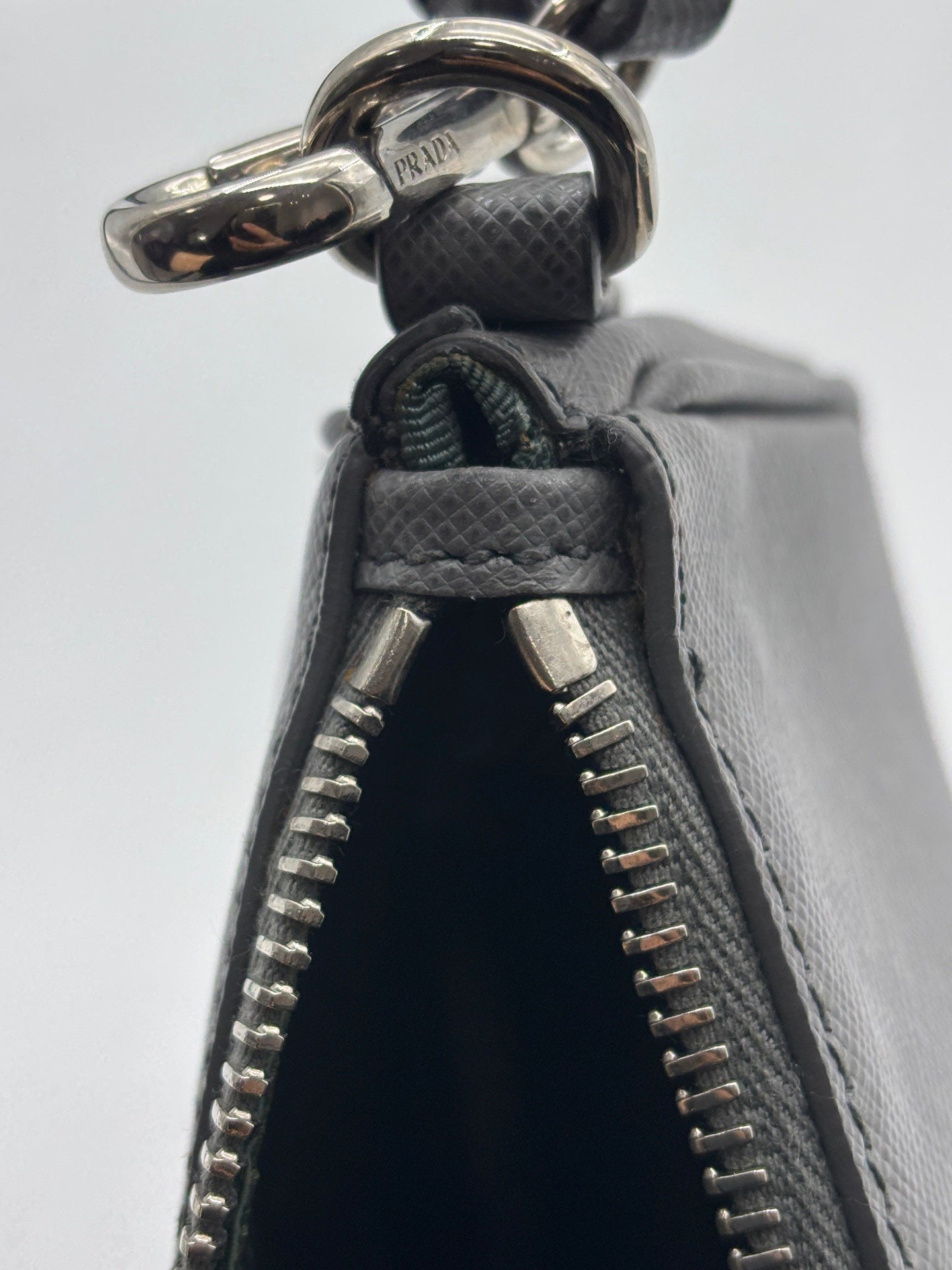 Prada - Other - Saffiano leather - Grey - (mini)