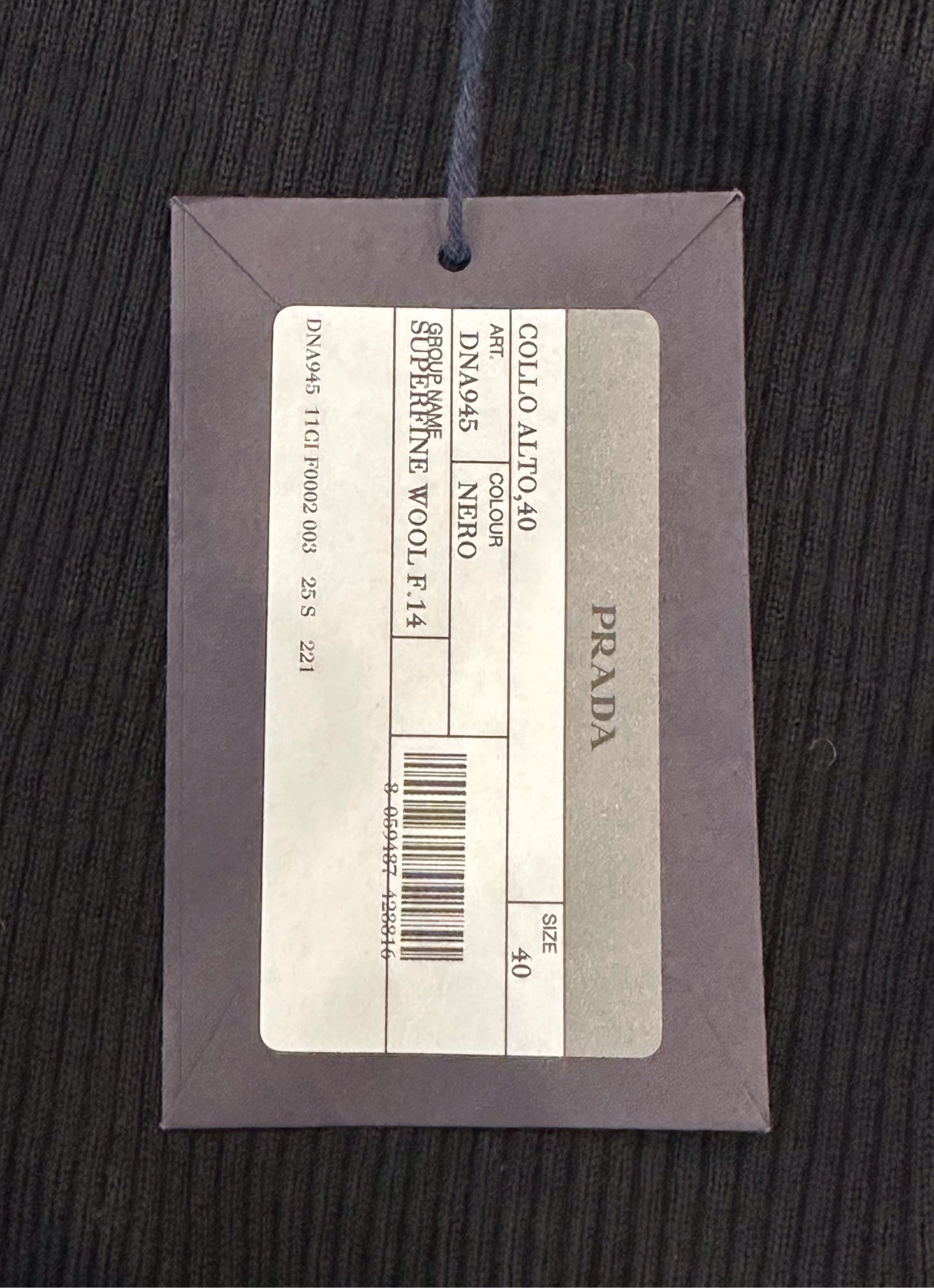Prada - Other - Wool - Black - (40)