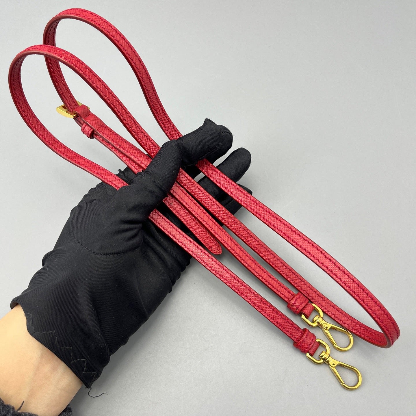 Prada - Saffiano - Leather - Red - (mini)