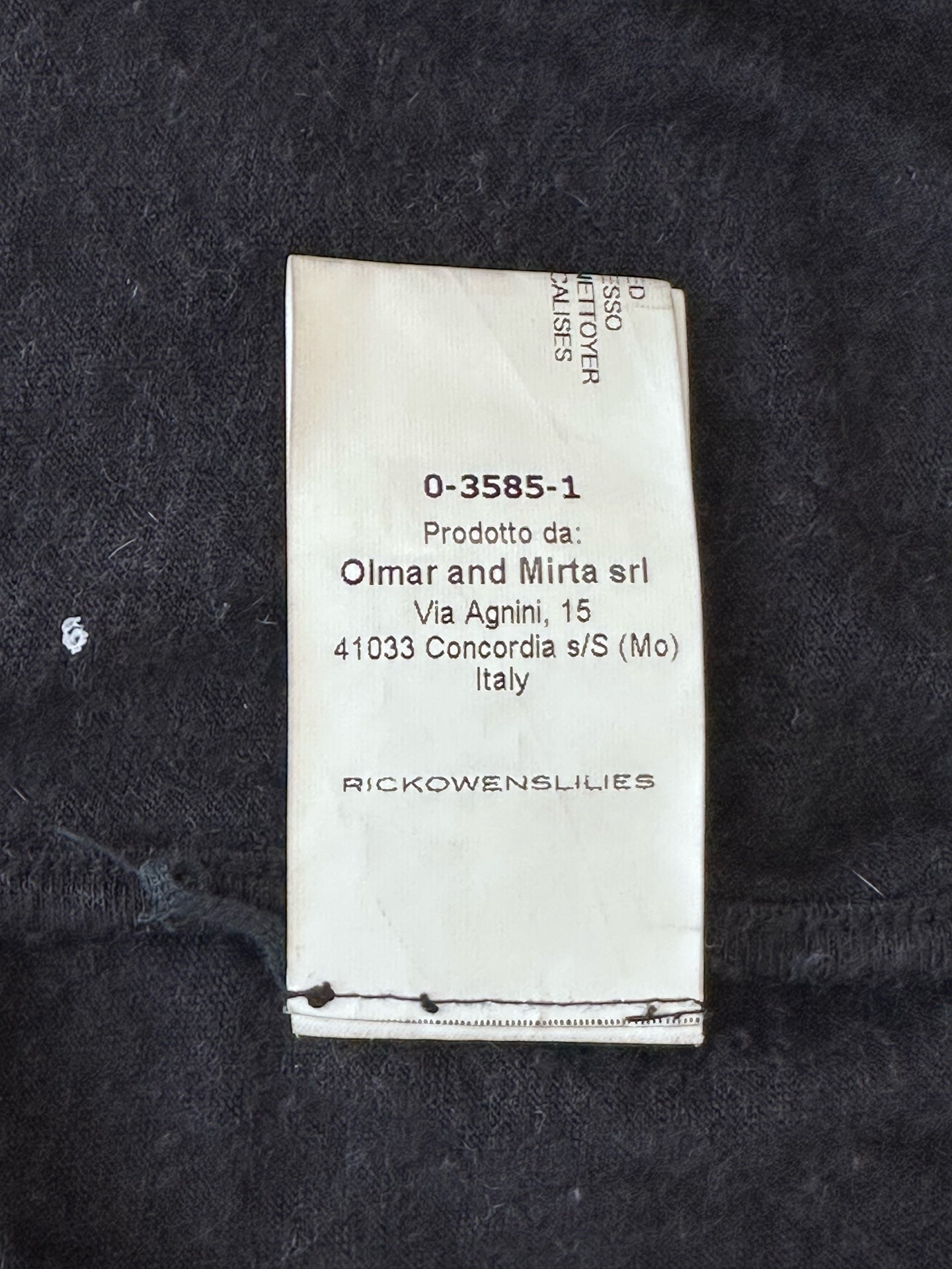 Rick Owens - Other - Leather - Black - (38)