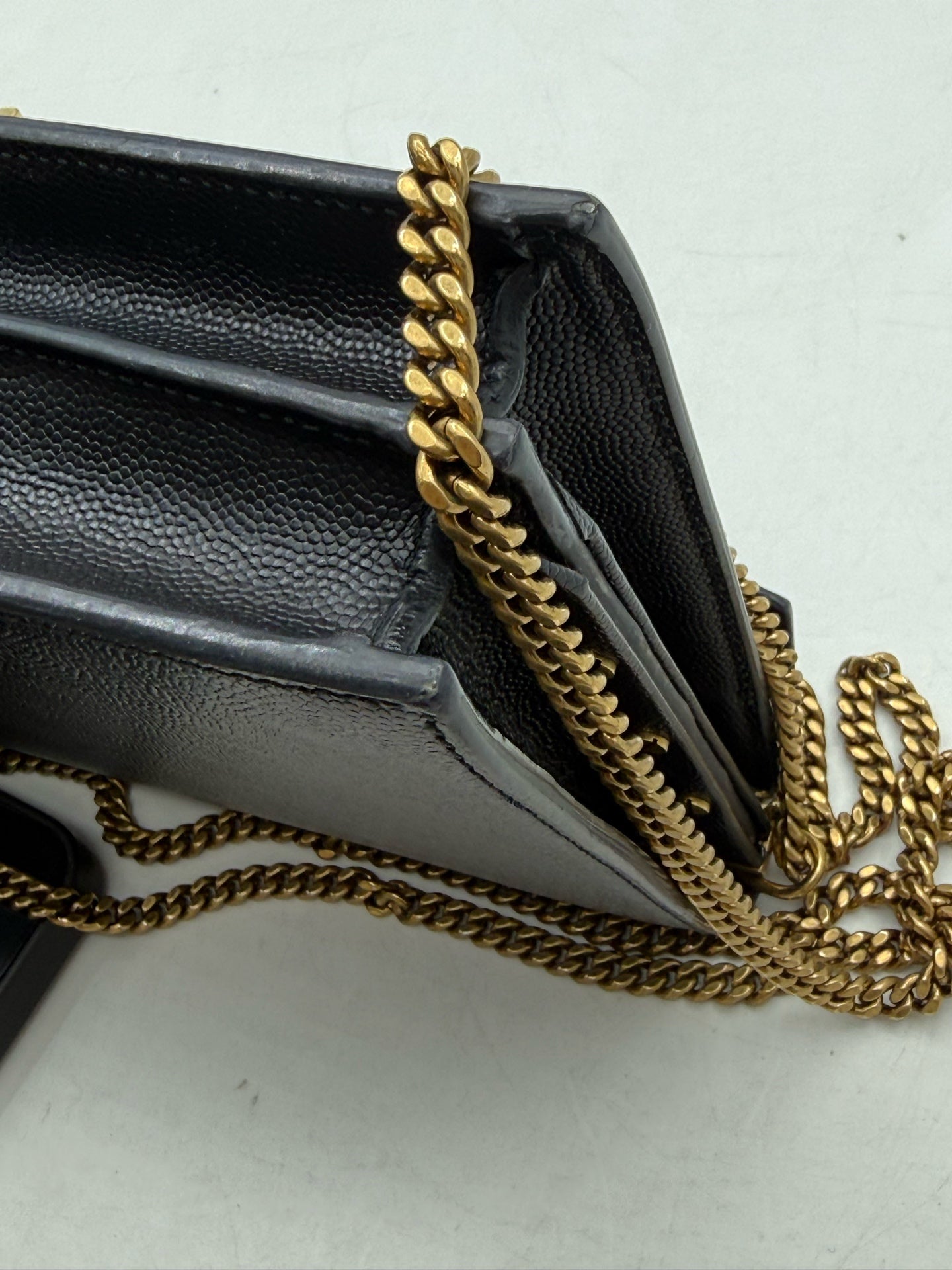 Saint Laurent - Cassandra - Leather - Black - (mini)