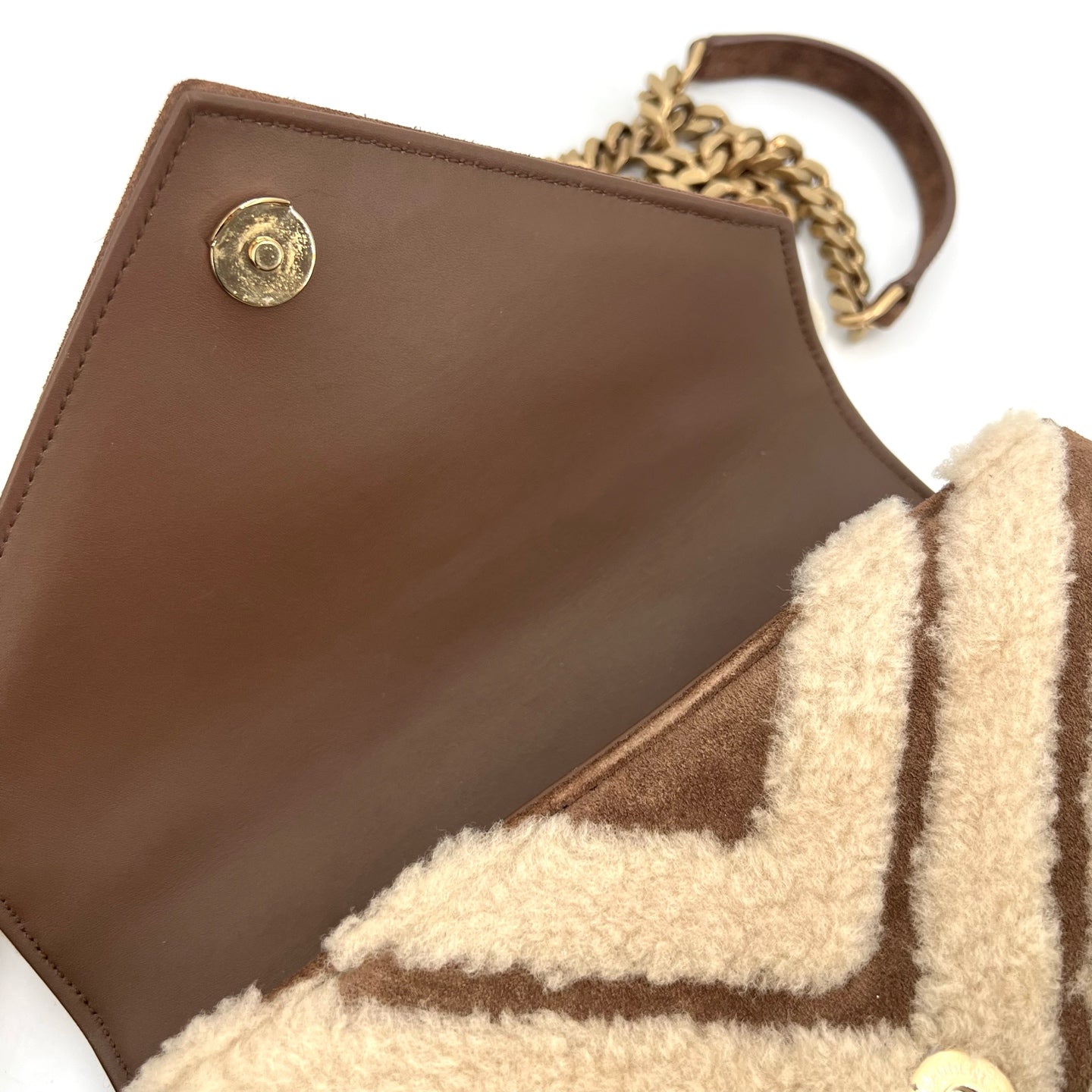 Saint Laurent - College - Suede - Brown - (medium)