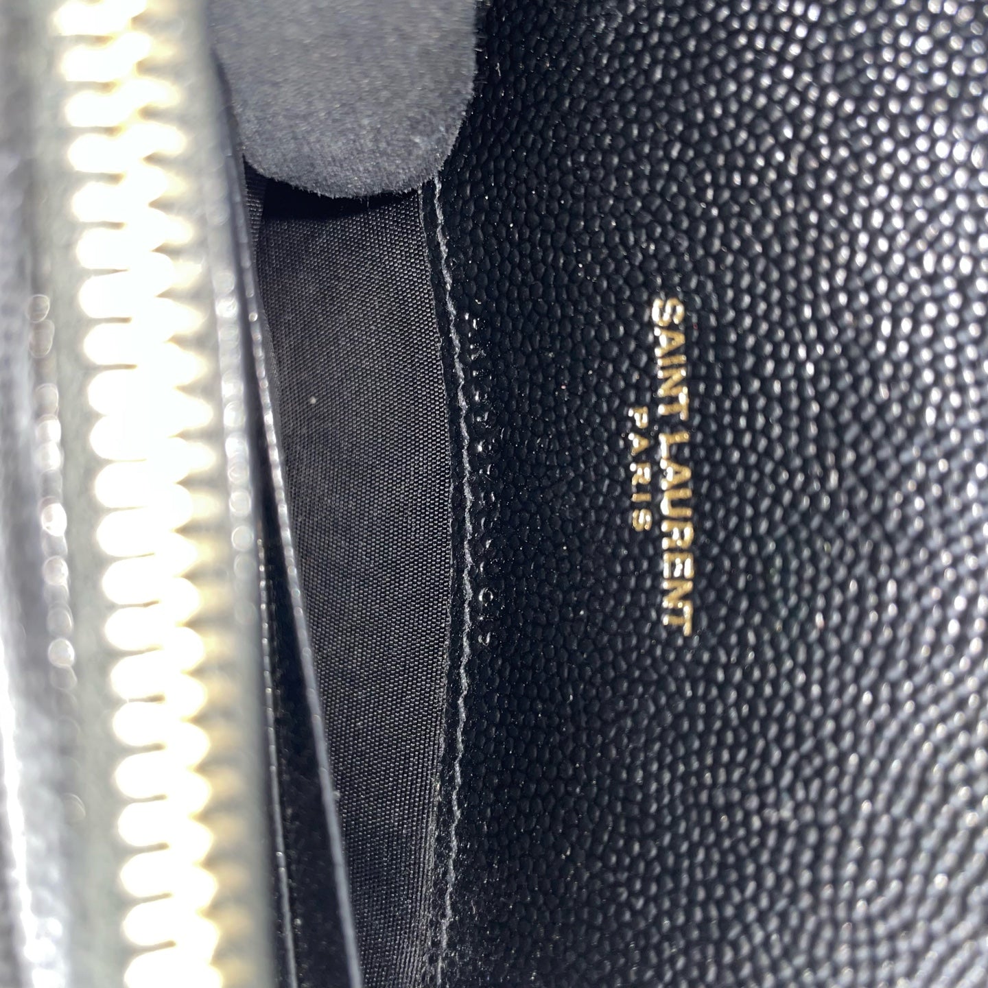 Saint Laurent - Envelope - Leather - Black - (small)
