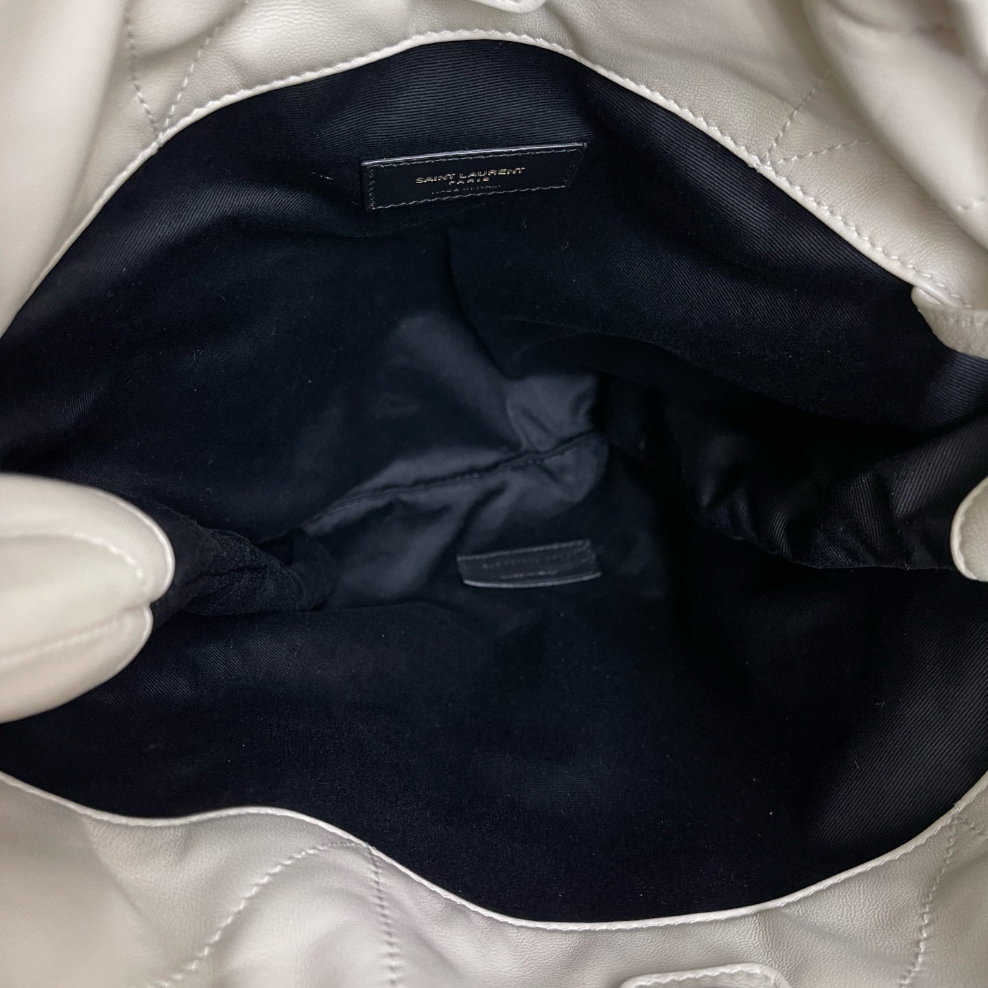 Saint Laurent - Jamie - Leather - White - (medium)