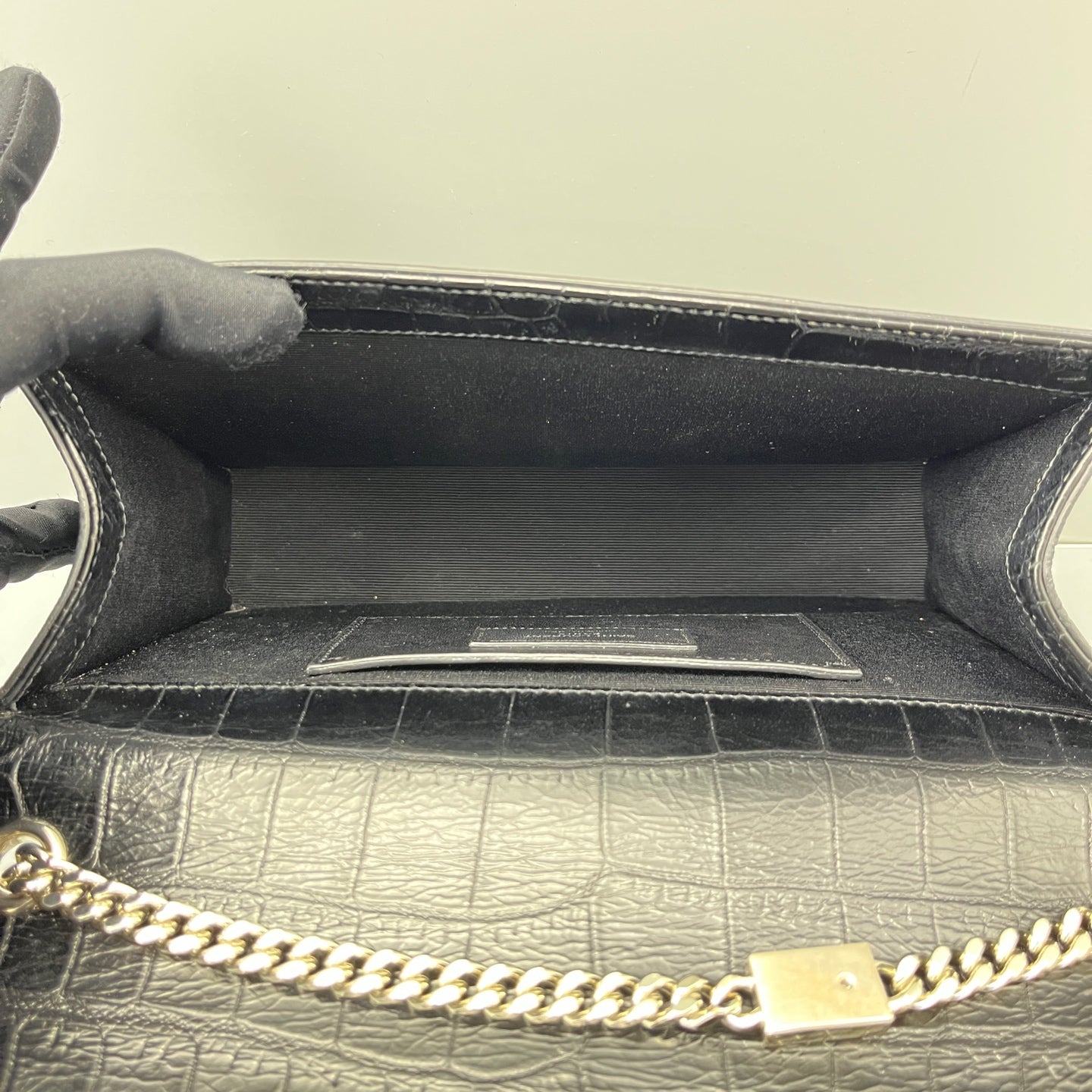 Saint Laurent - Kate - Leather - Black - (mini)
