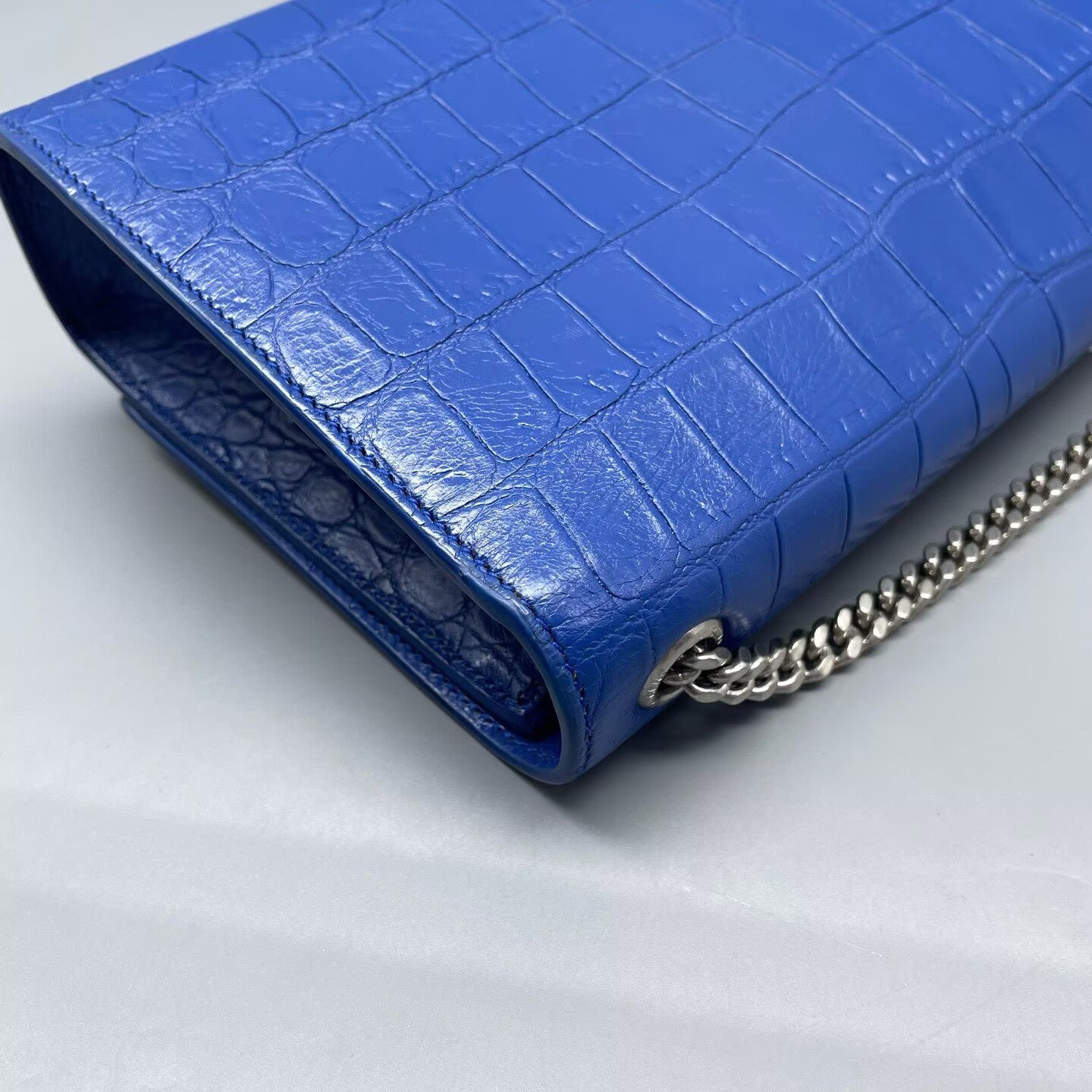 Saint Laurent - Kate - Leather - Blue - (medium)