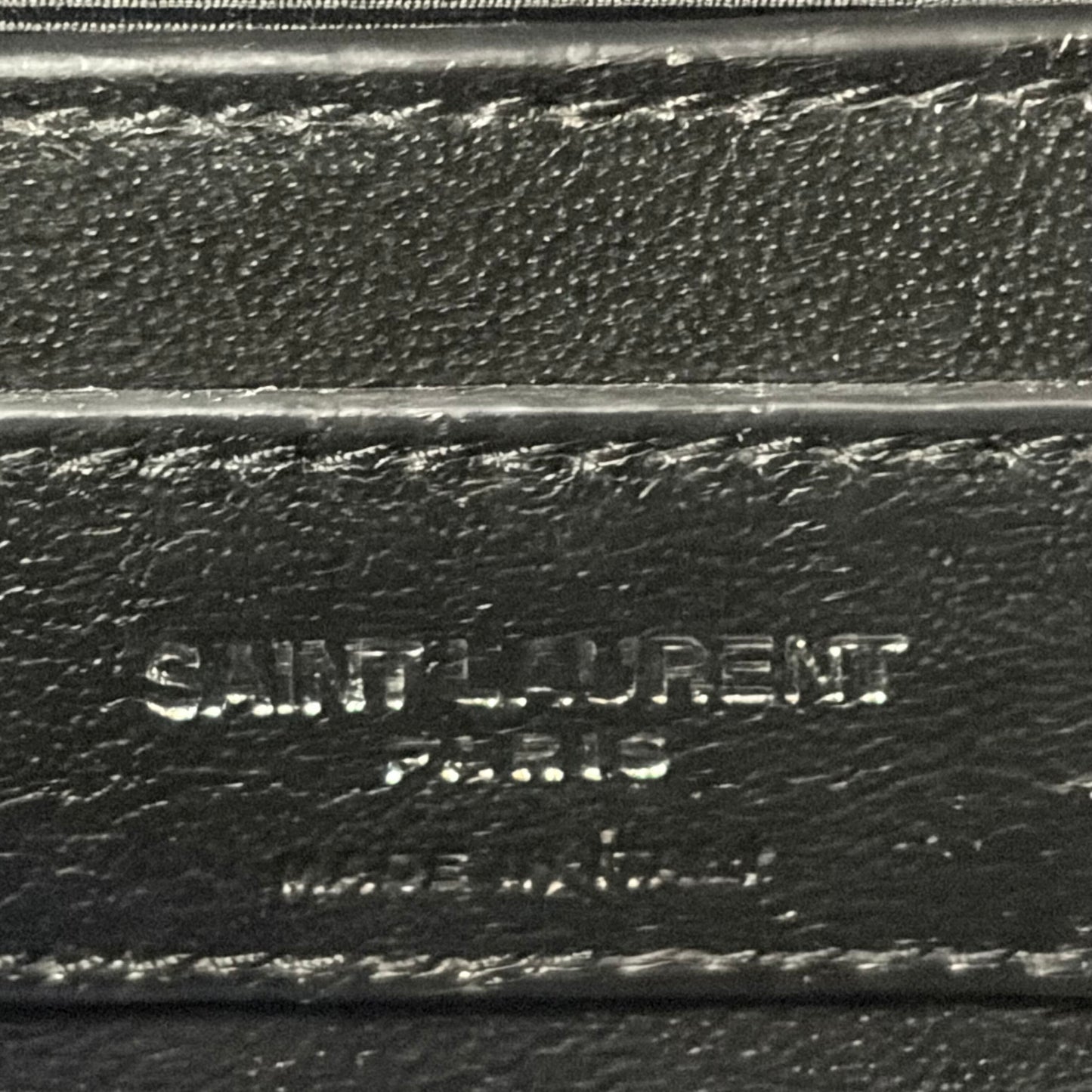 Saint Laurent - Kate - Leather - Grey - (small)