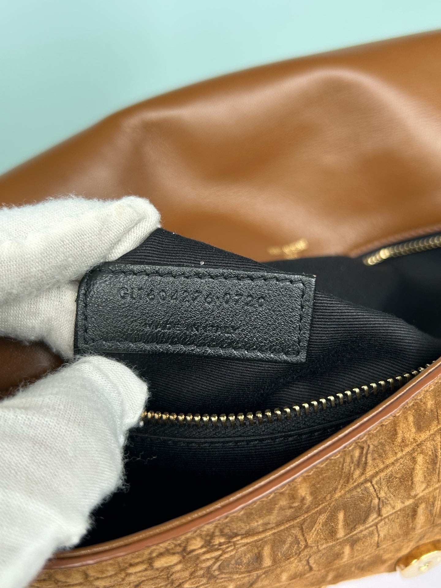 Saint Laurent - Kate - Suede - Camel - (medium)