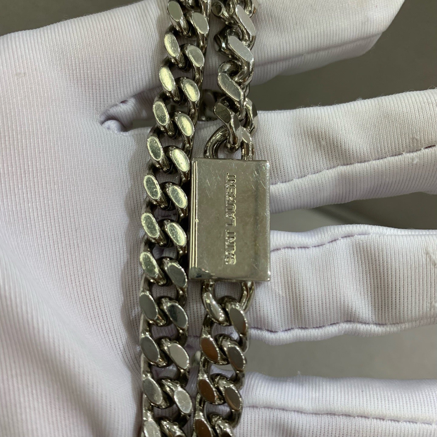 Saint Laurent - Kate Tassel Bag - Leather - Grey - (medium)